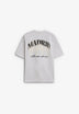 POMPEII | LIGHT GREY MELANGE MADRID BOXY TEE
