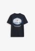 POMPEII | NAVY SWANS TEE