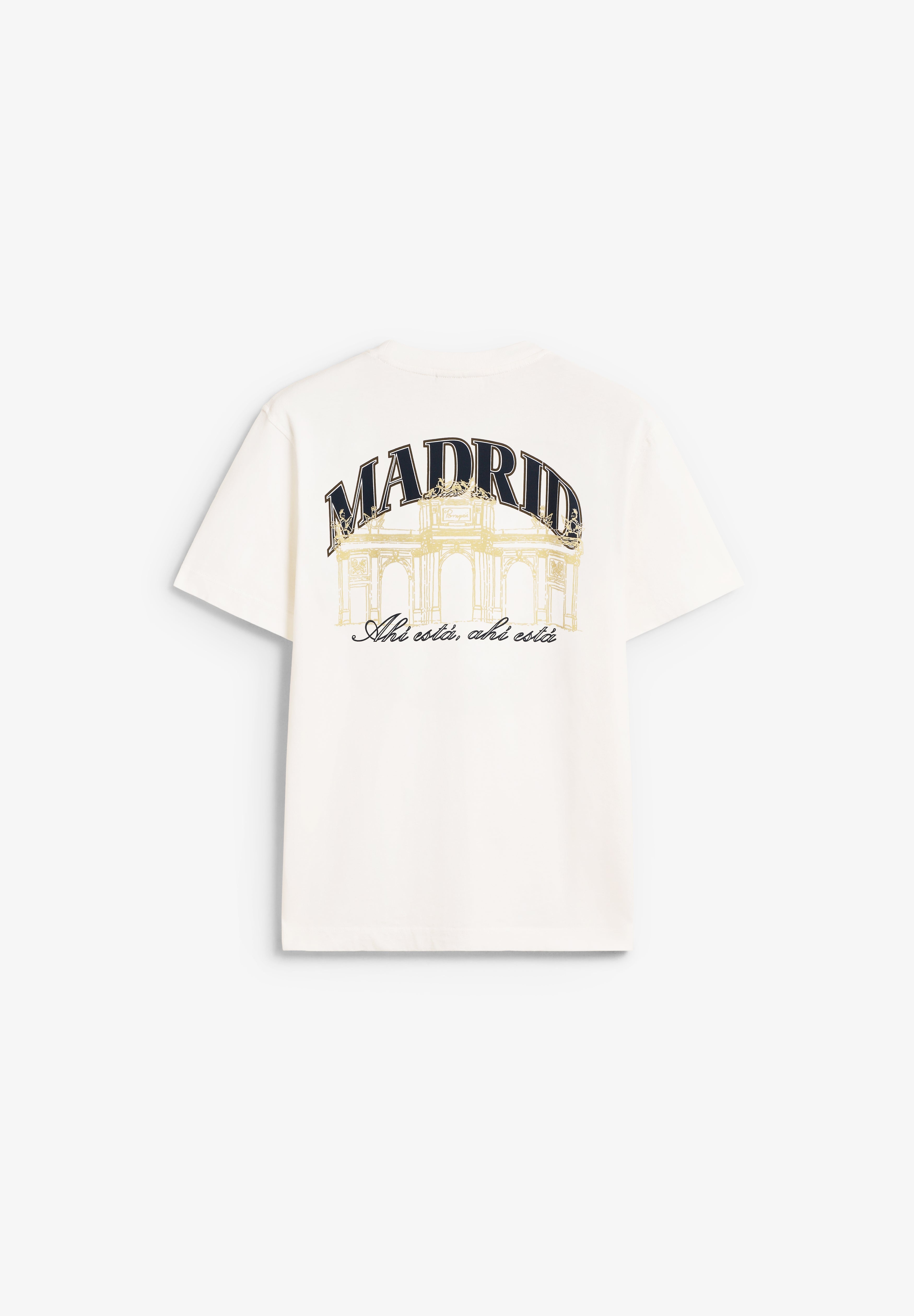 POMPEII | OFF WHITE MADRID BOXY TEE
