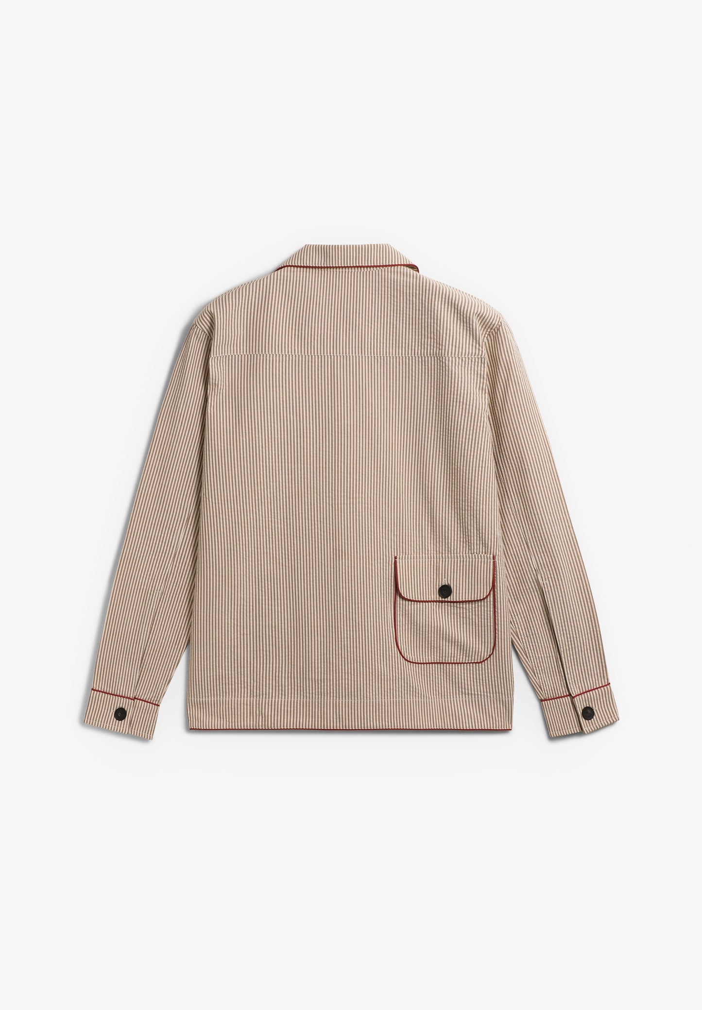 POMPEII | STRIPES STRUCTURED CREAM CHORE JACKET