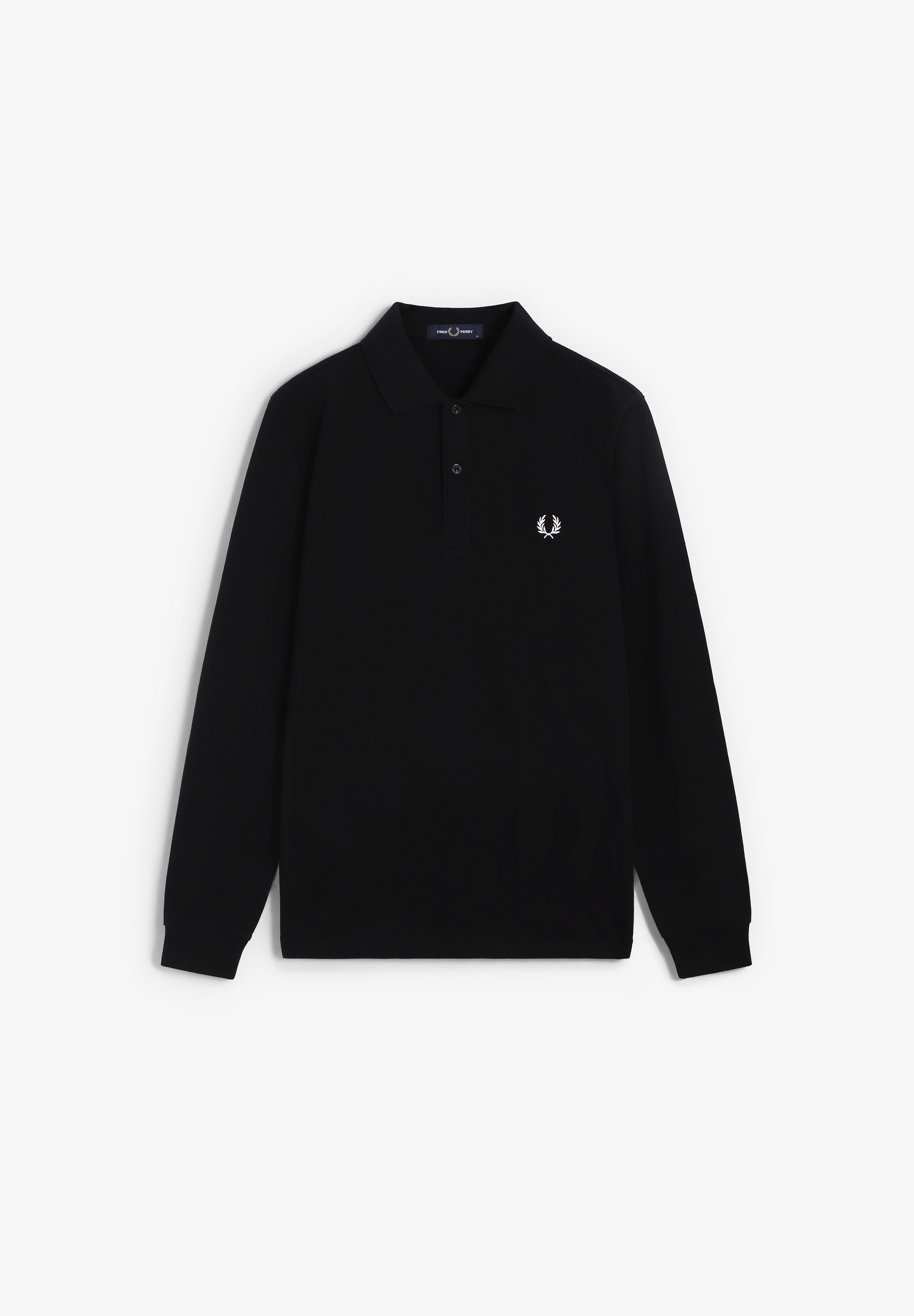 FRED PERRY | CAMISA POLO PLAIN FRED PERRY MANGA COMPRIDA