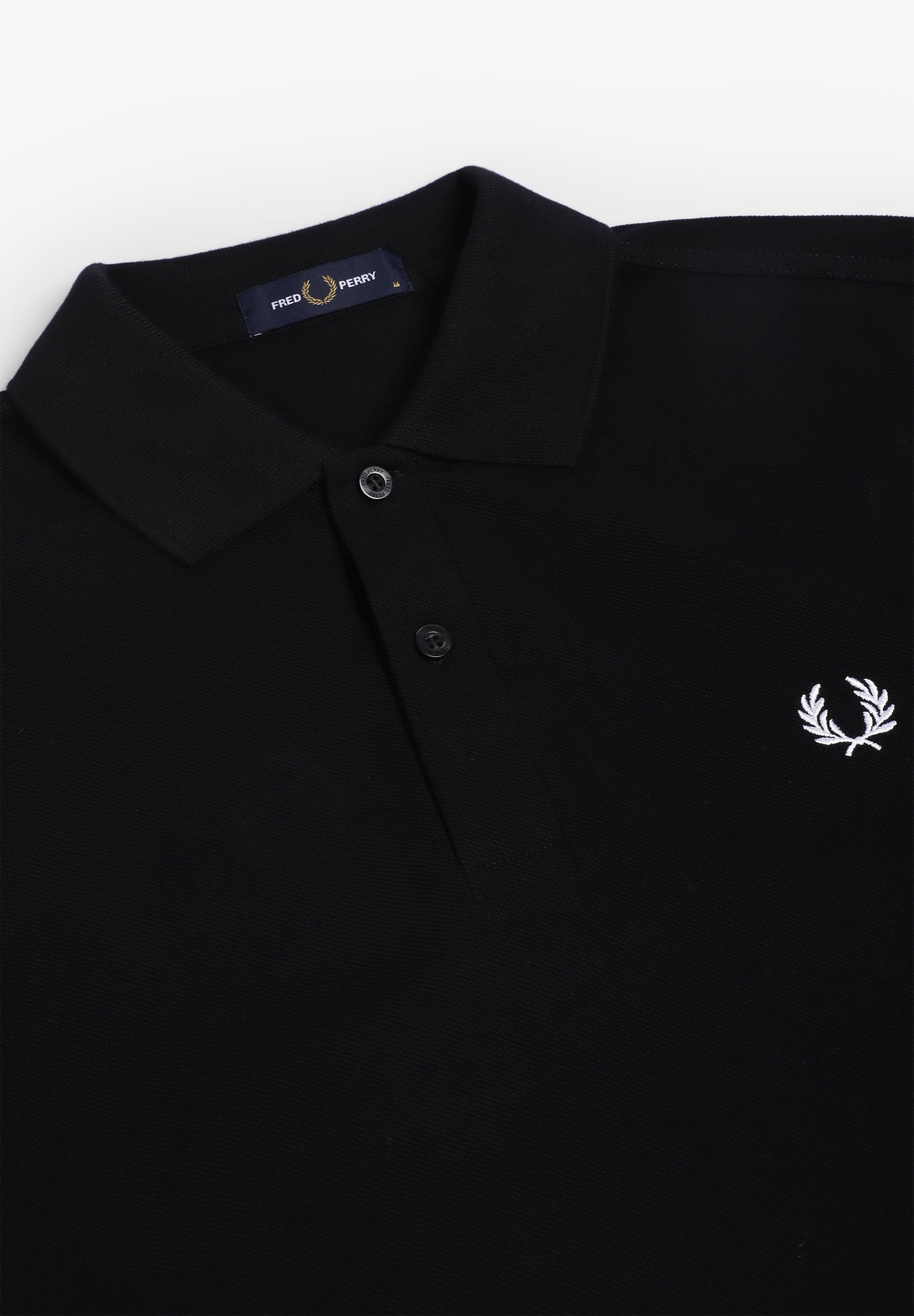 FRED PERRY | CAMISA POLO PLAIN FRED PERRY MANGA COMPRIDA