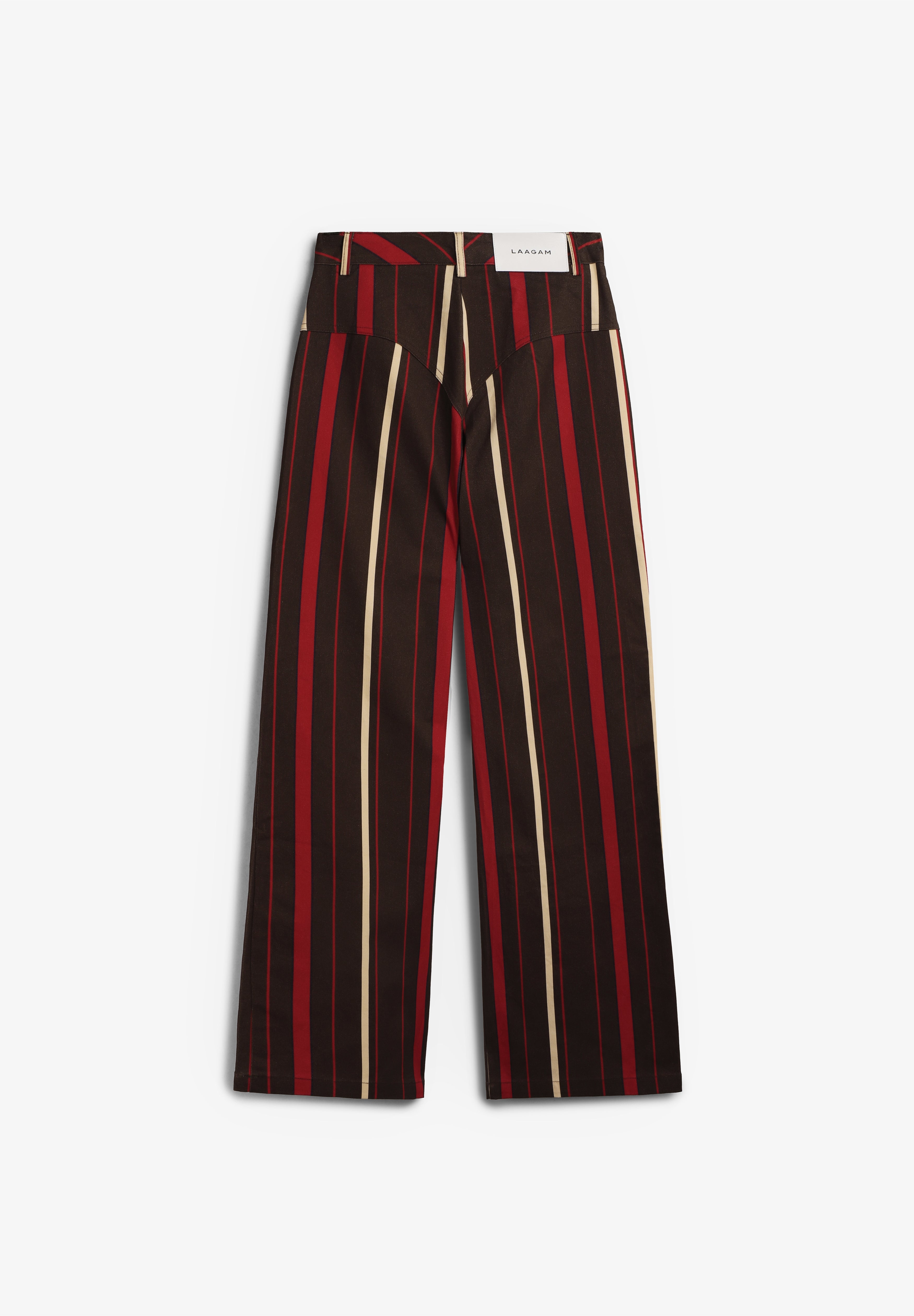 LAAGAM | LEROY STRIPED TWILL PANTS