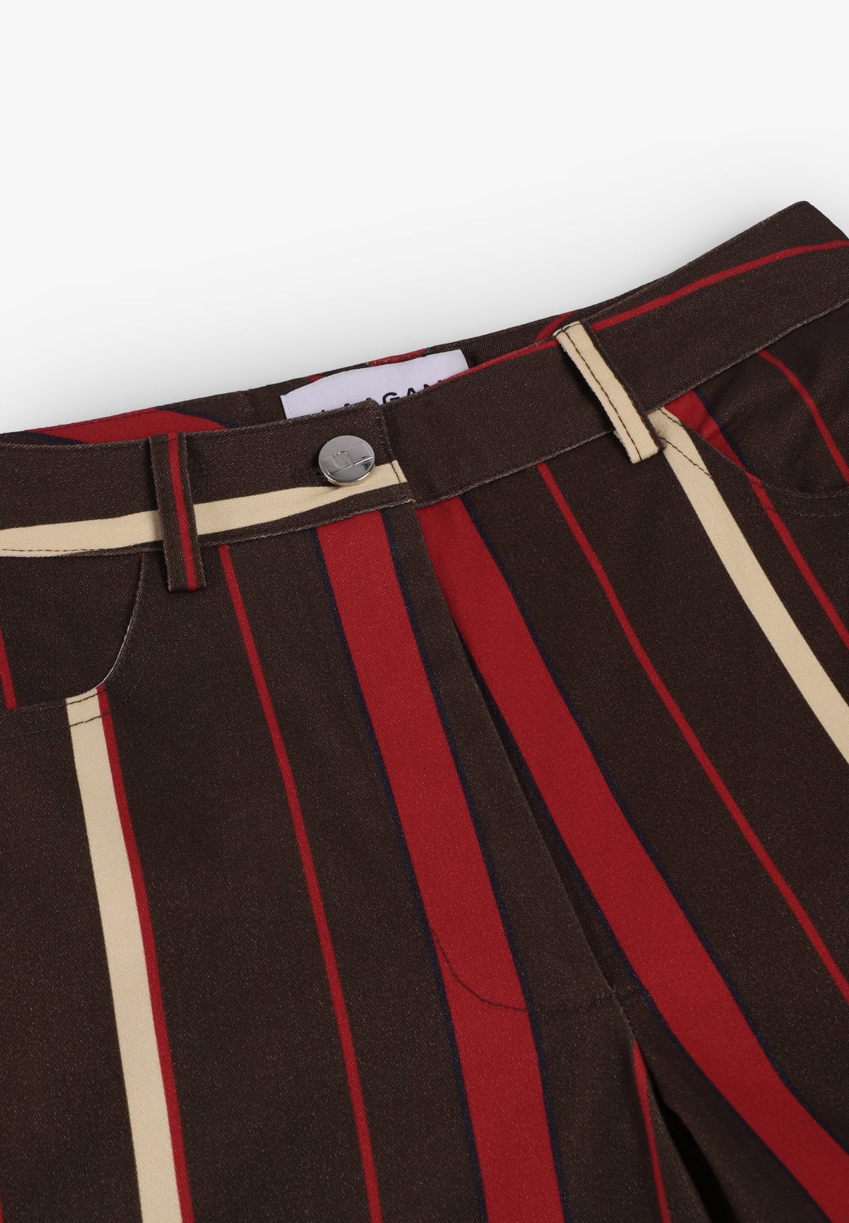 LAAGAM | LEROY STRIPED TWILL PANTS