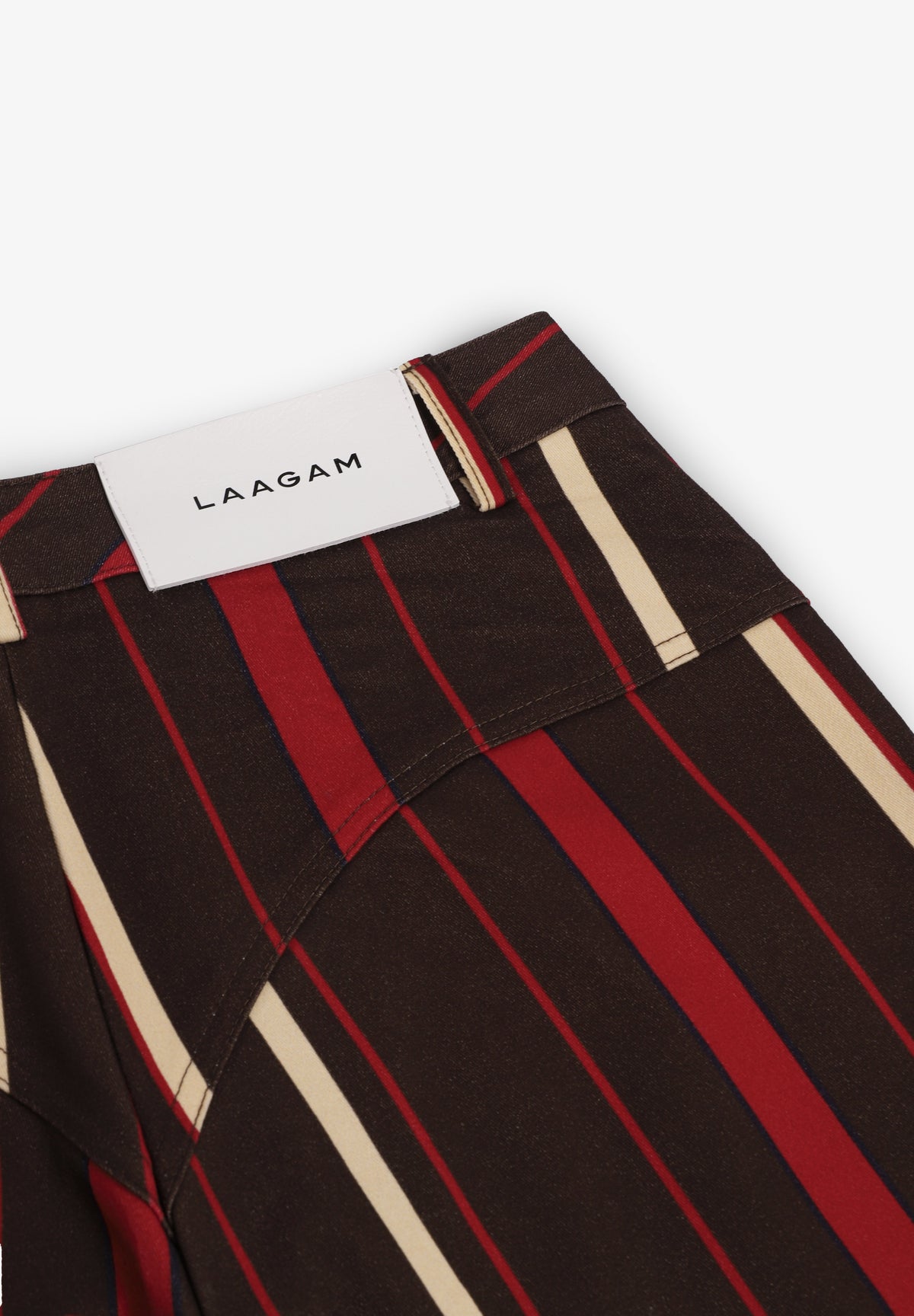 LAAGAM | LEROY STRIPED TWILL PANTS