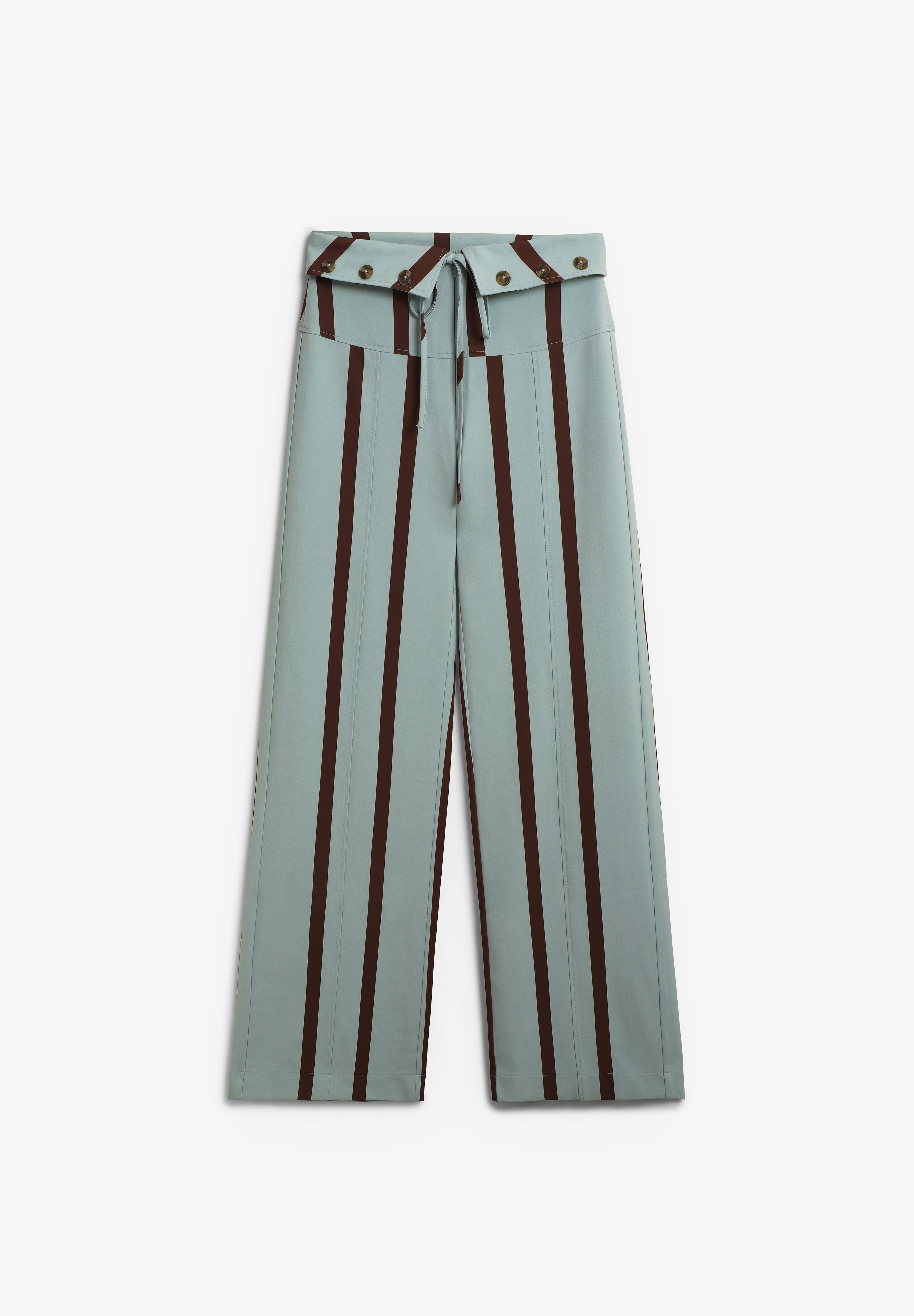 LAAGAM | CALÇAS TASHI STRIPED FLOW