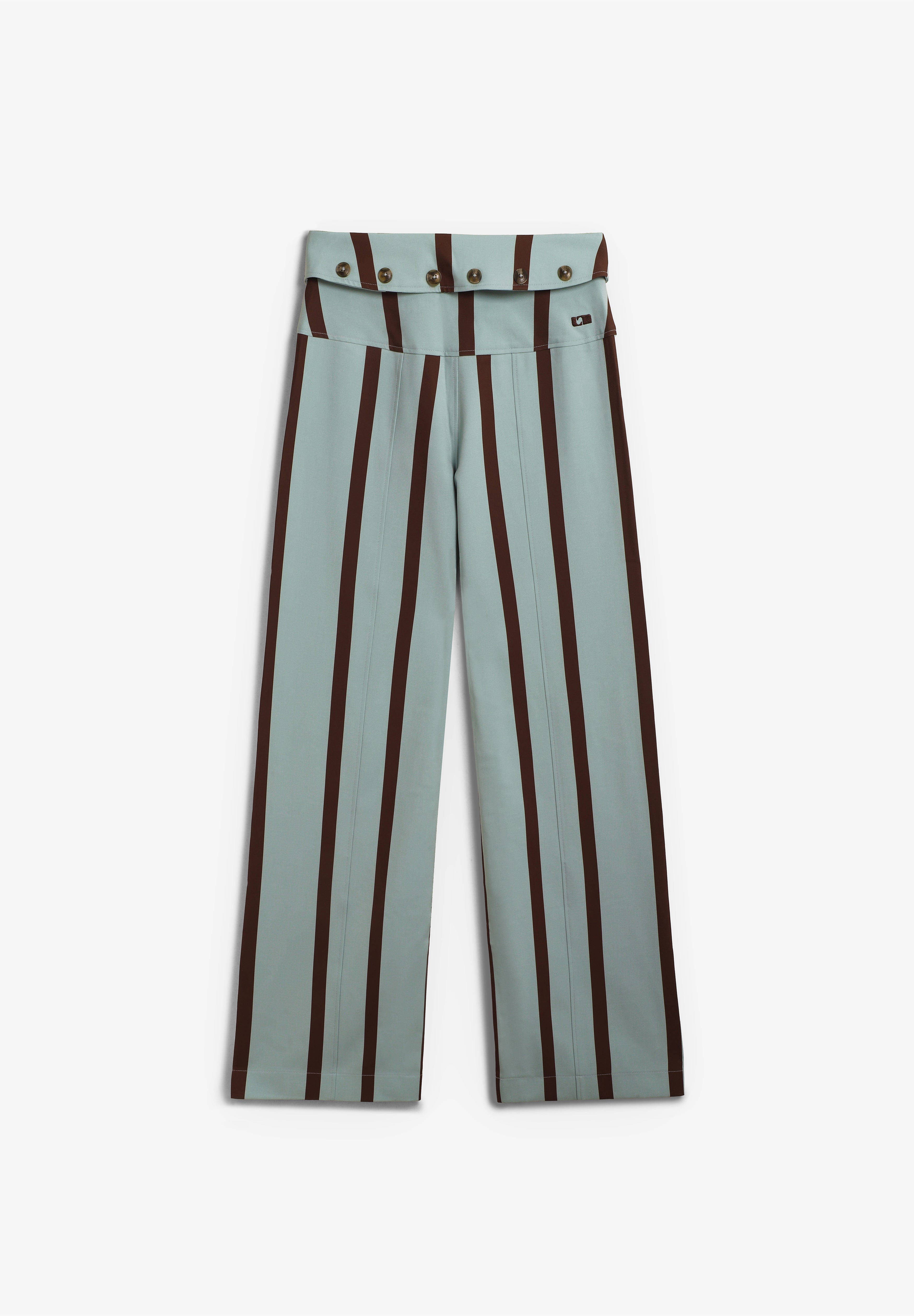 LAAGAM | CALÇAS TASHI STRIPED FLOW