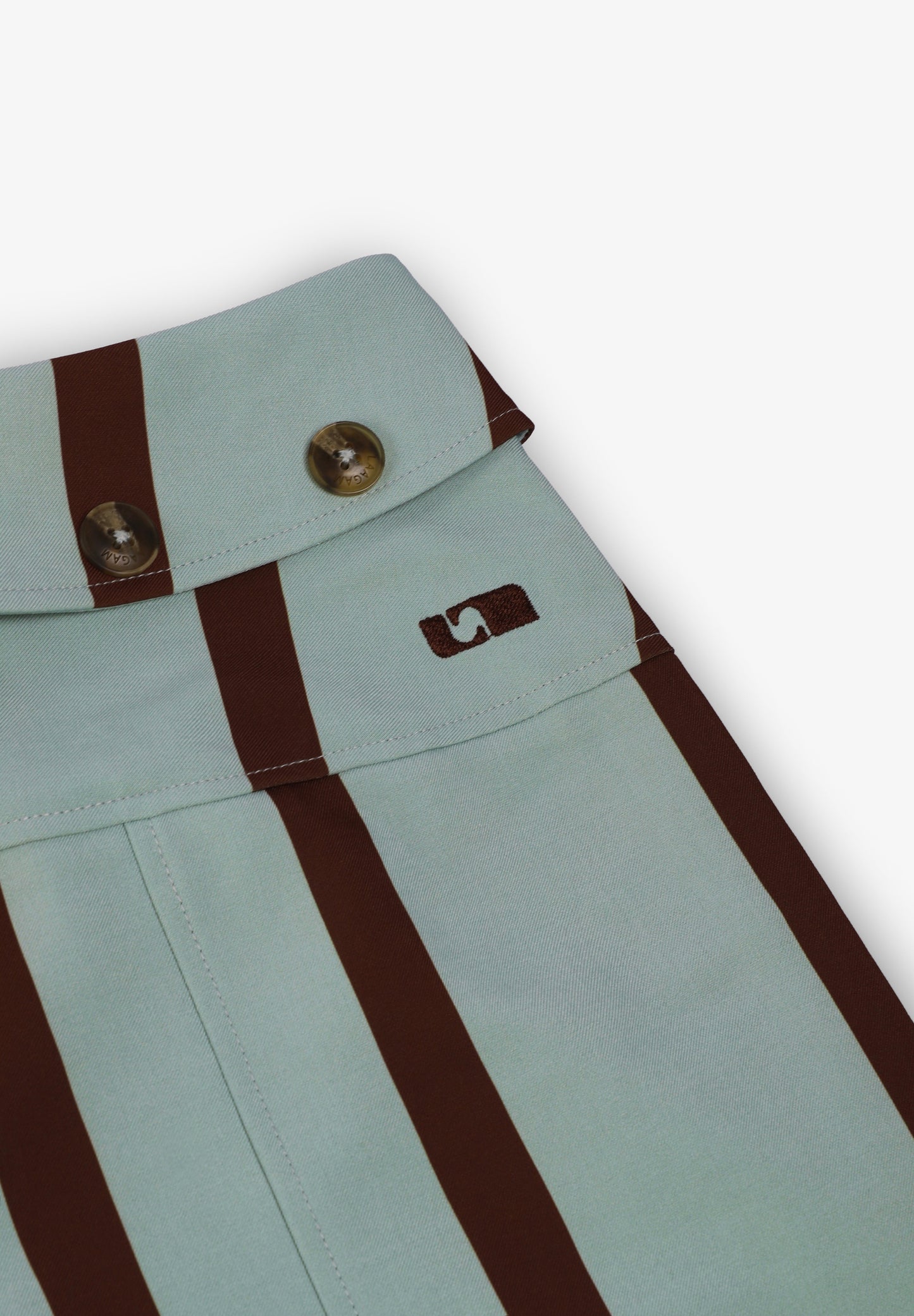LAAGAM | CALÇAS TASHI STRIPED FLOW