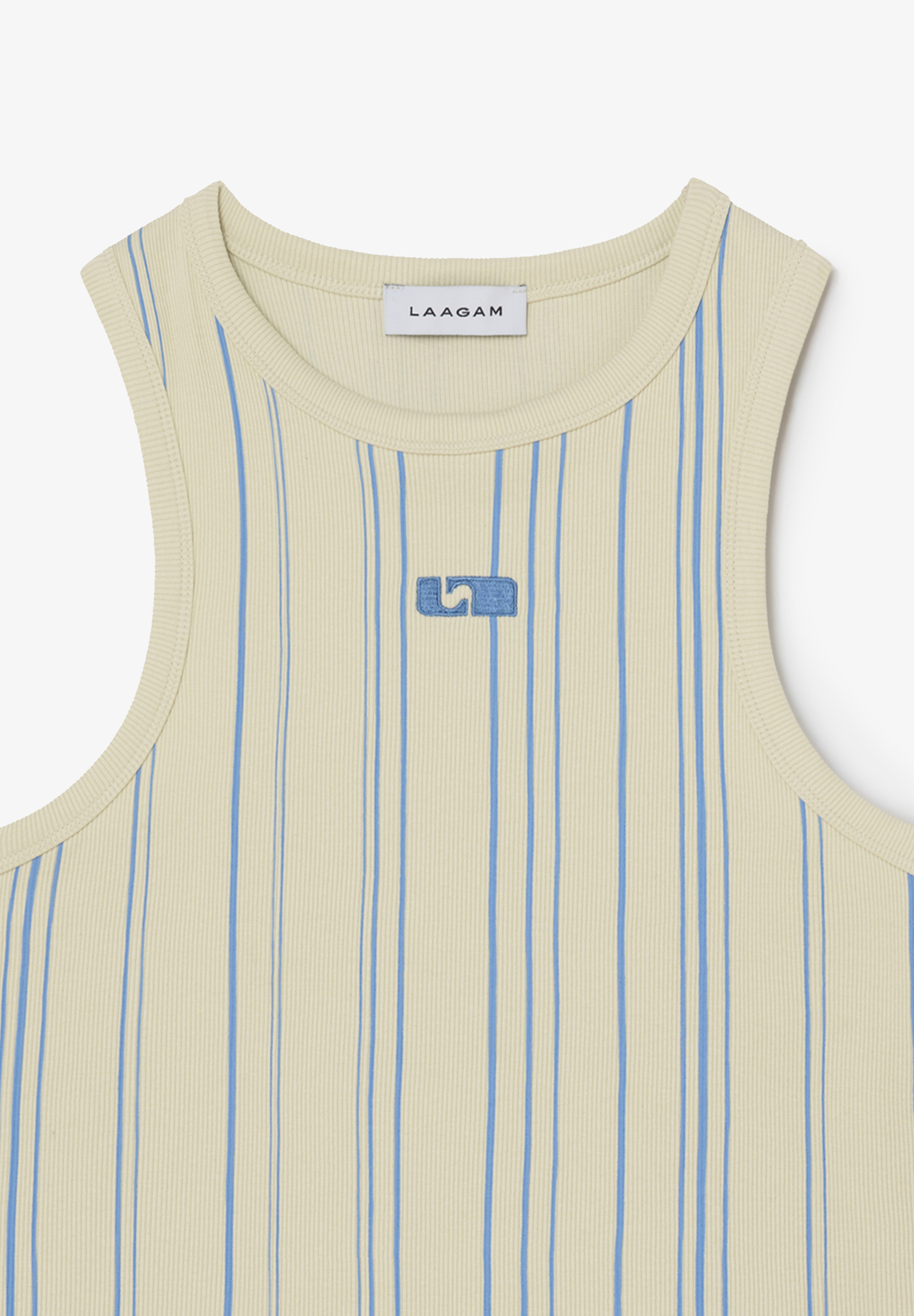 LAAGAM | TOP EMBROIDERED LOGÓTIPO