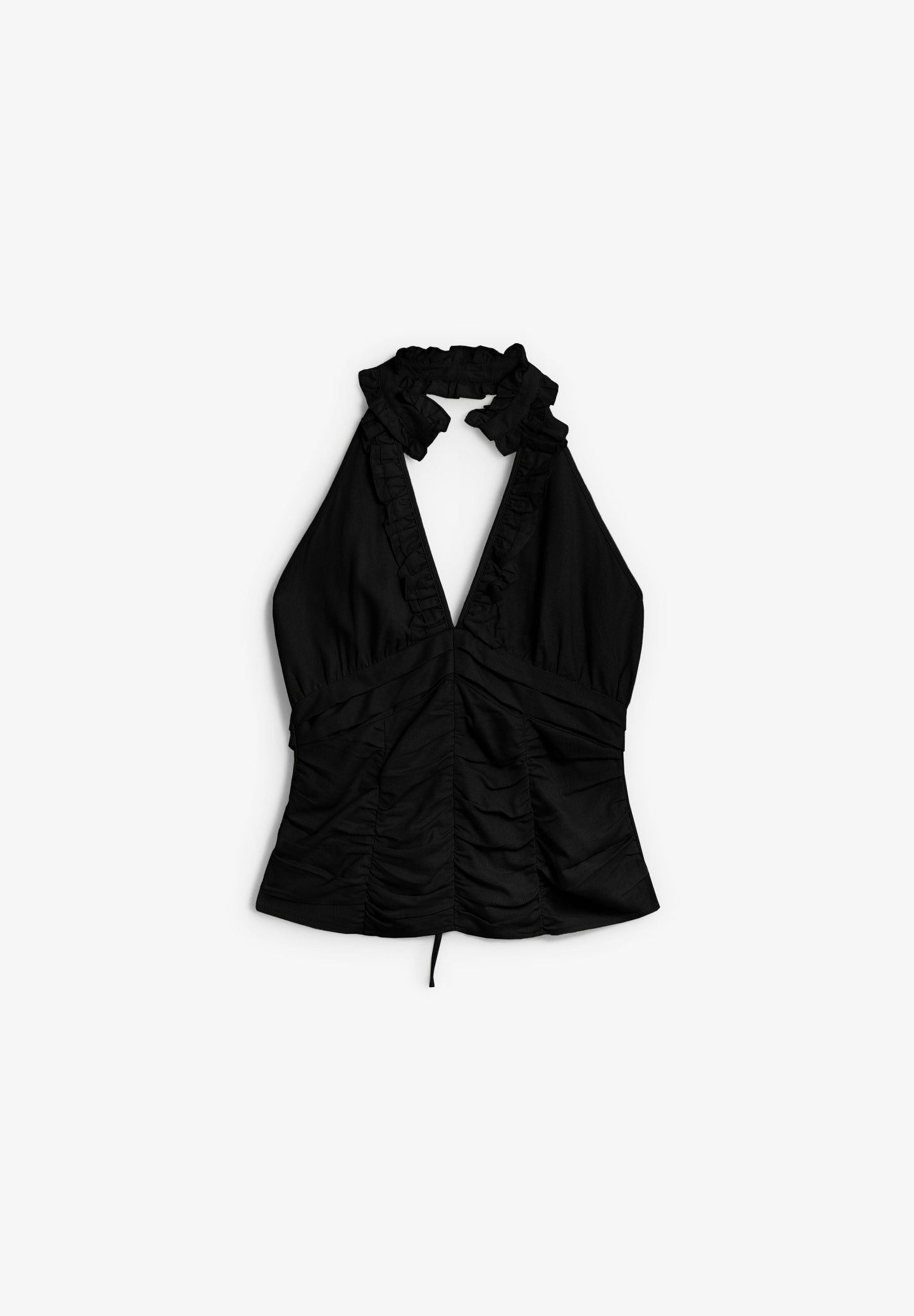 LAAGAM | TOP LINHO DORA RUCHED