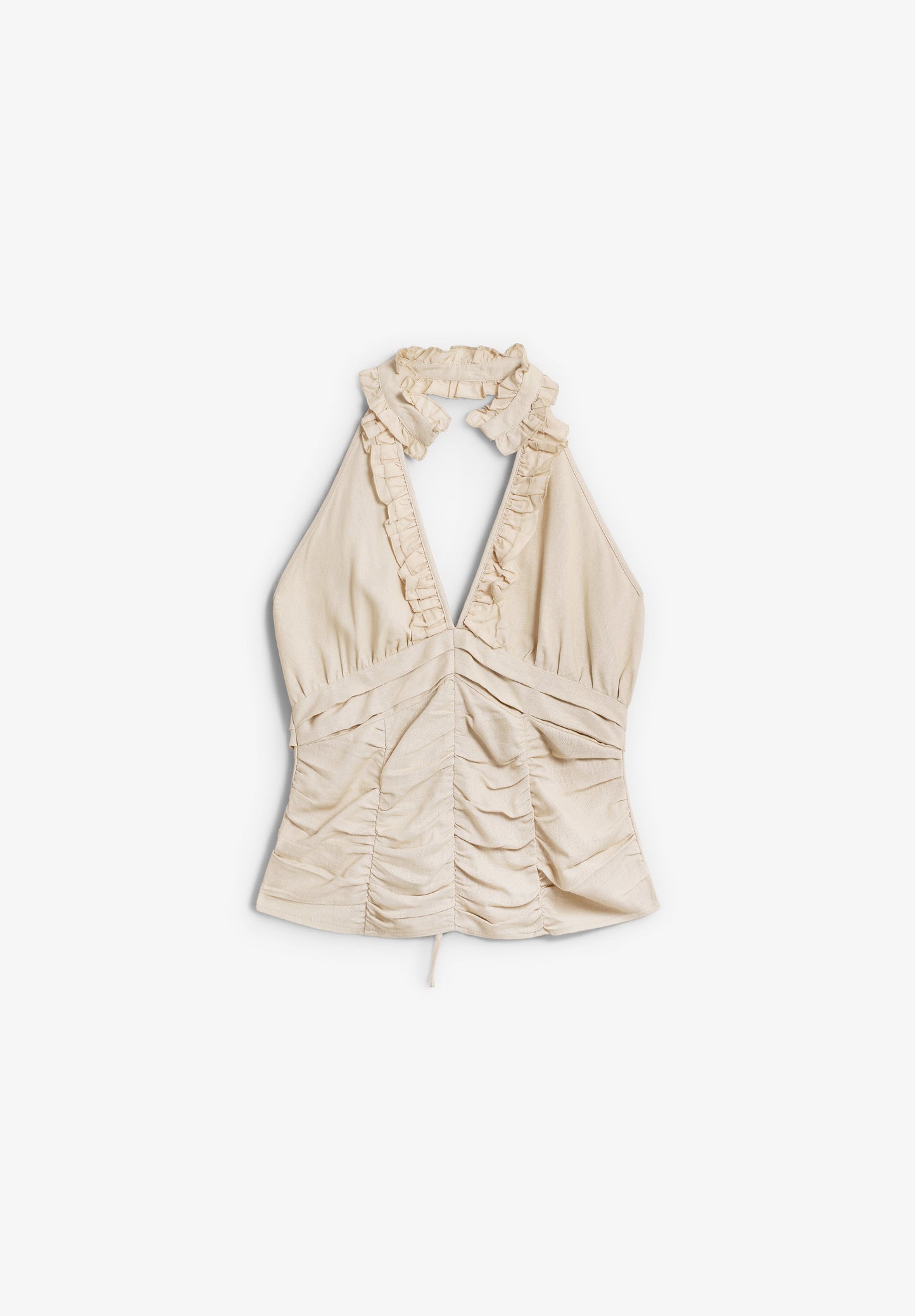 LAAGAM | TOP LINHO DORA RUCHED