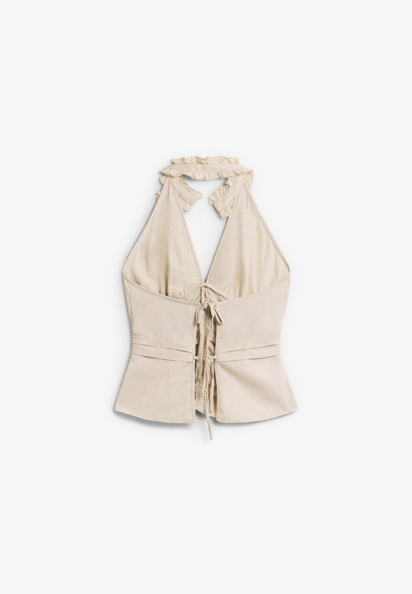 LAAGAM | TOP LINHO DORA RUCHED