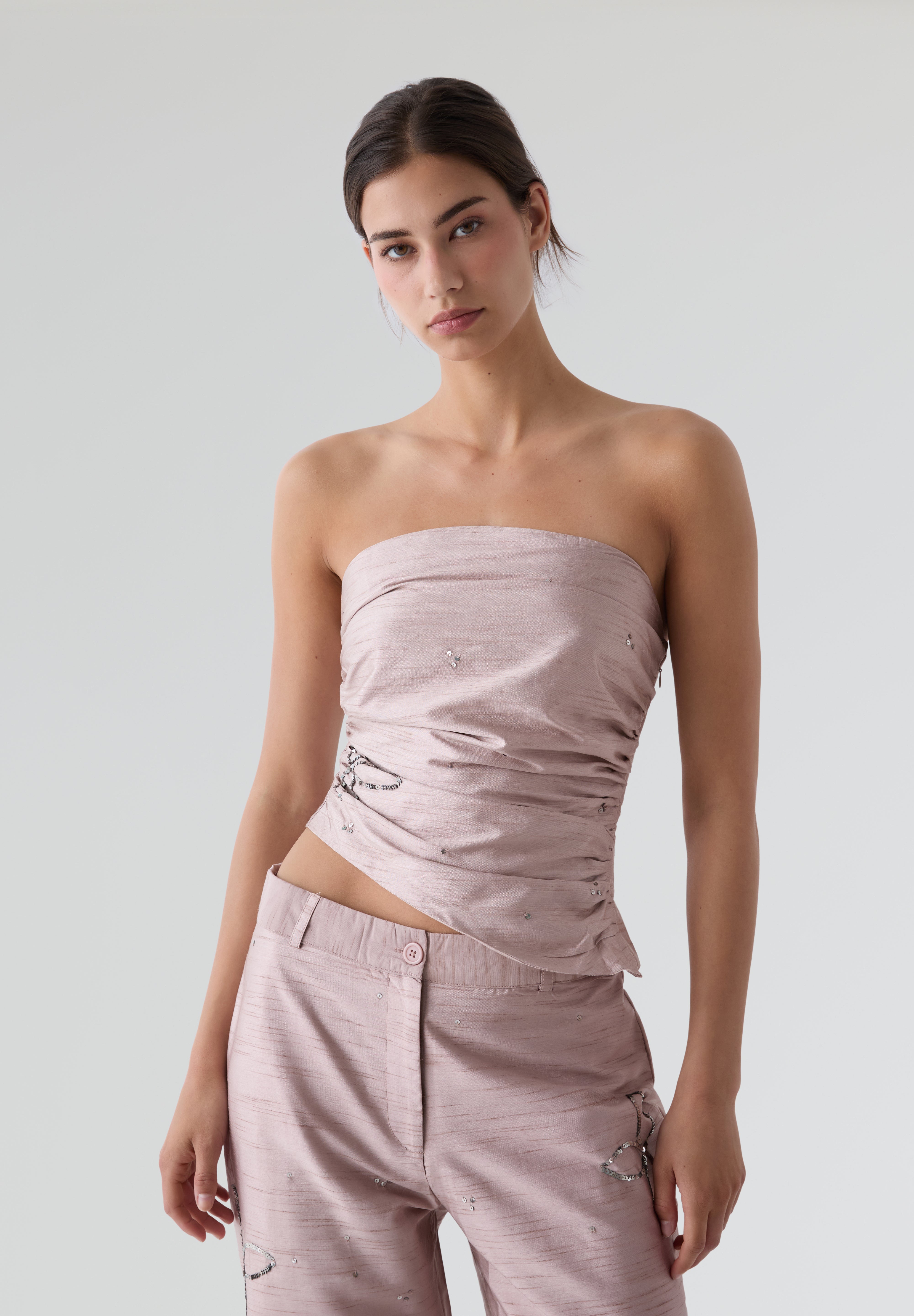 LAAGAM | TOP AMELIE TEXTURED