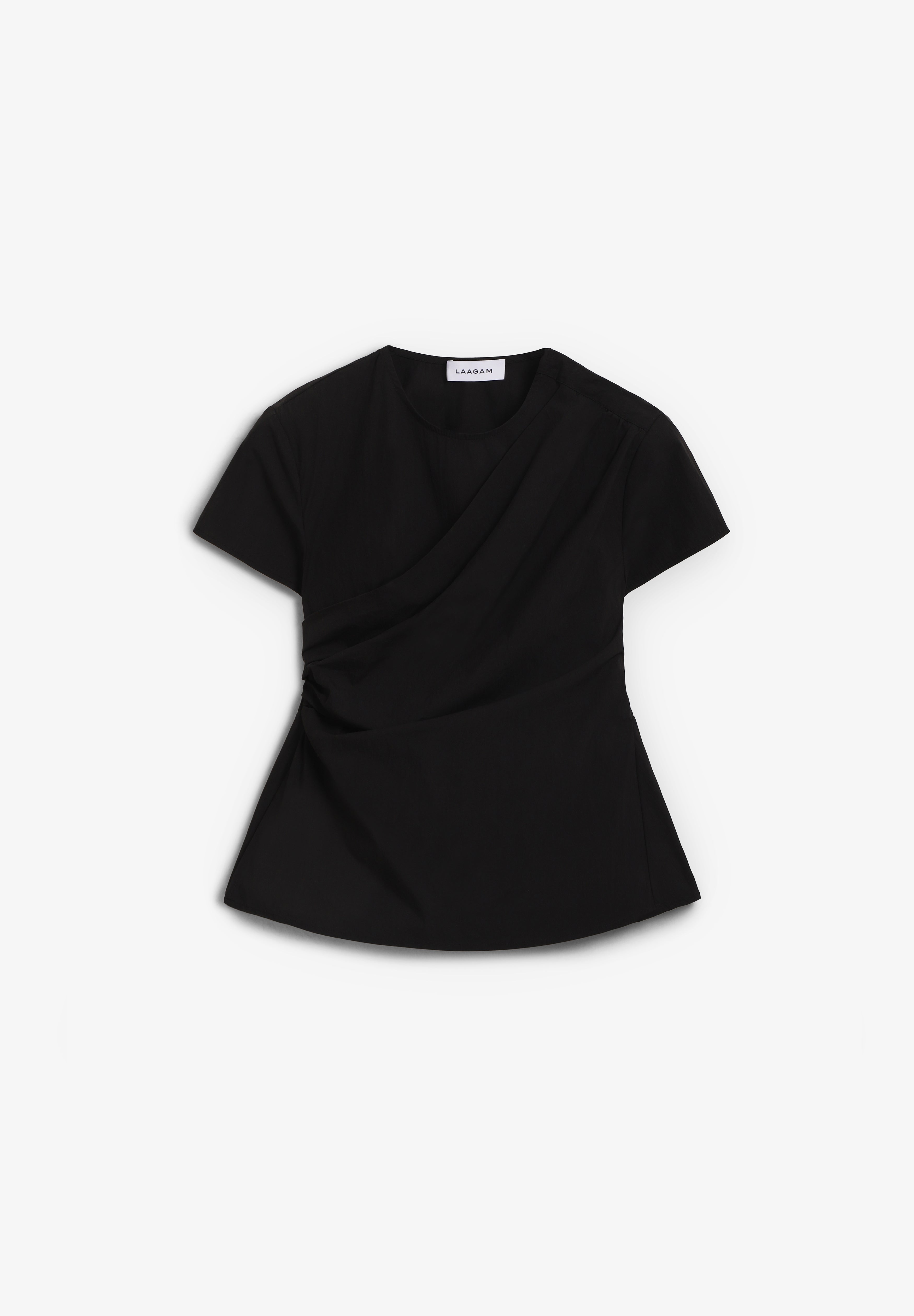 LAAGAM | BLUSA ASSIMÉTRICA RAVEN