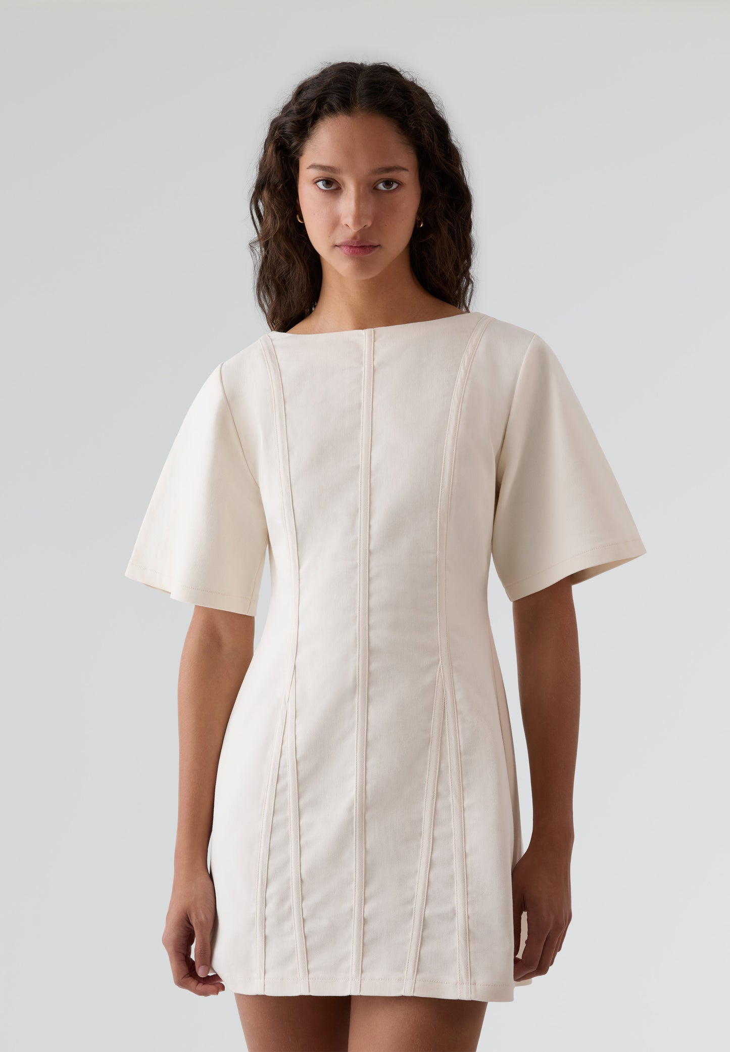 LAAGAM | VESTIDO CURTO ROSETTE