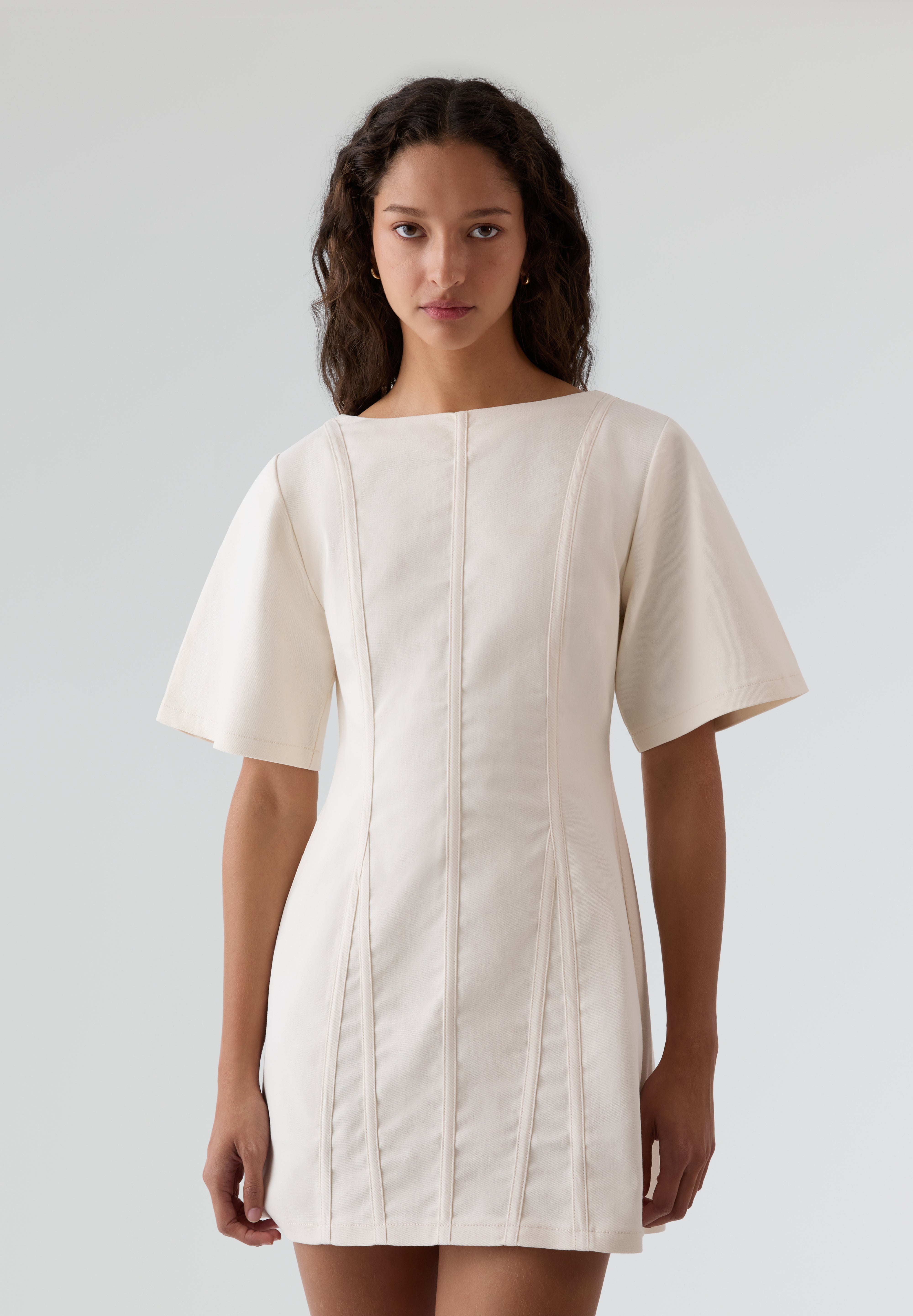 LAAGAM | VESTIDO CURTO ROSETTE
