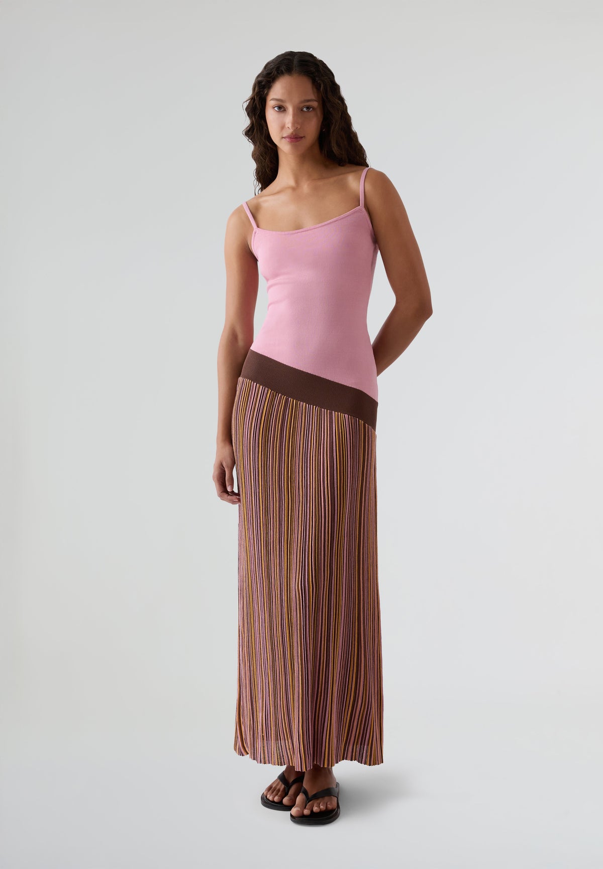 LAAGAM | VESTIDO COMPRIDO ASSIMÉTRICO JARA