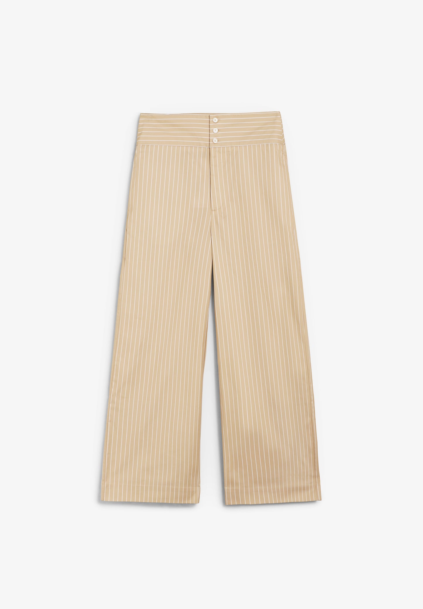 THE TINY BIG SISTER | THIN STRIPES TWILL TROUSERS