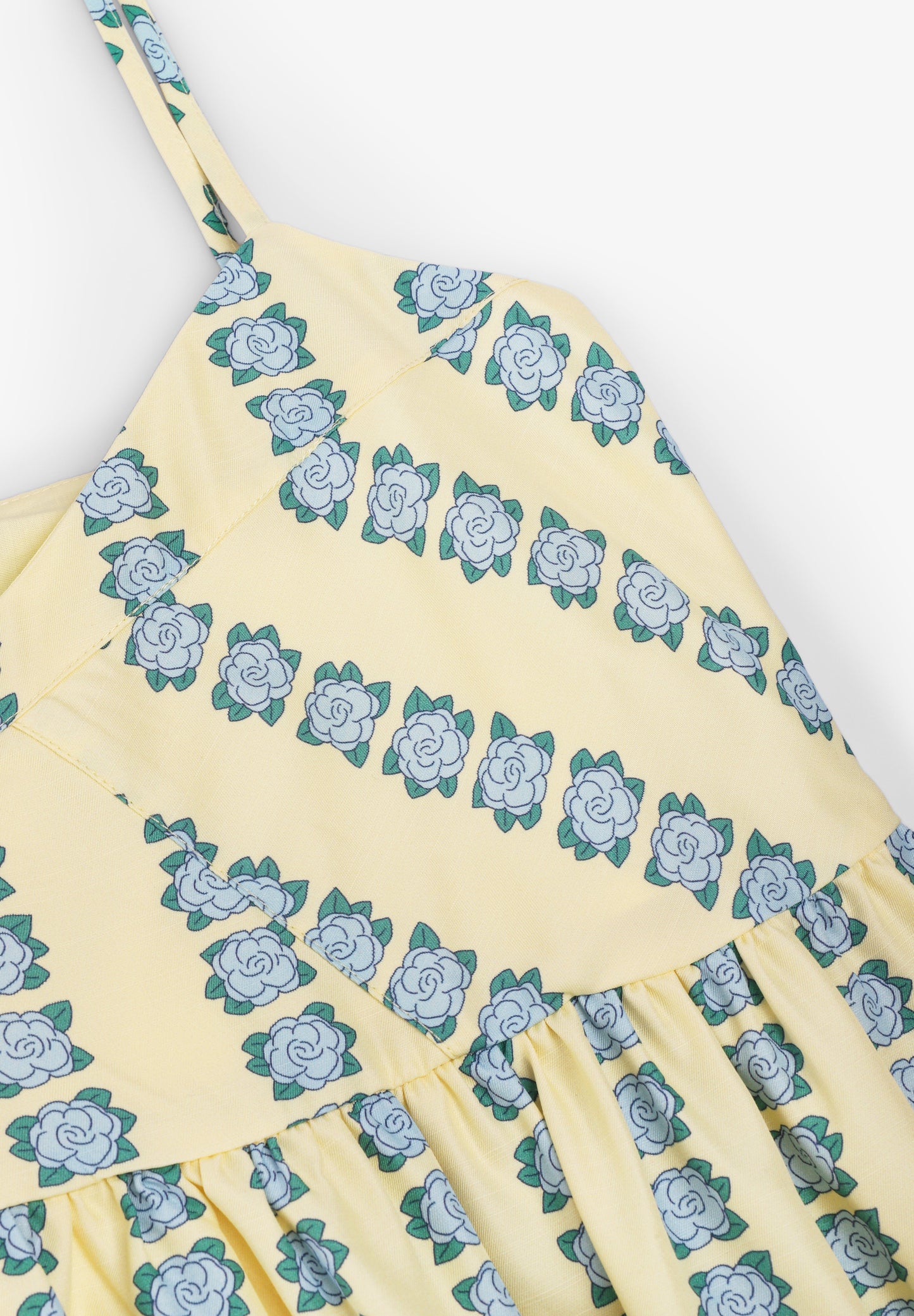 THE TINY BIG SISTER | FLOWERS STRAPS DRESS