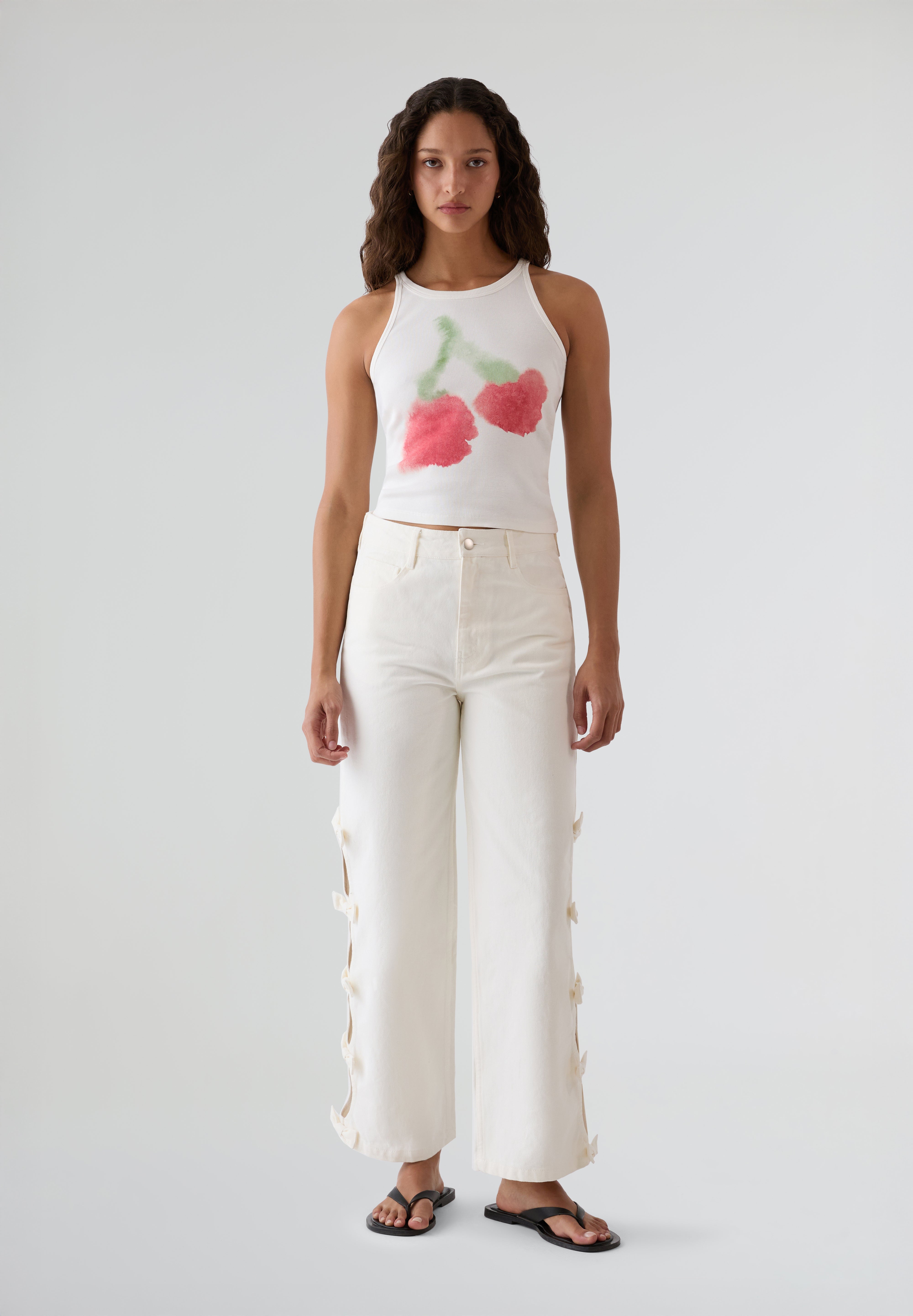 THE TINY BIG SISTER | BOWS MARU DENIM