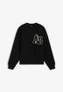 ANINE BING | MILES OVERSIZED SWEATSHIRT LETTERMAN