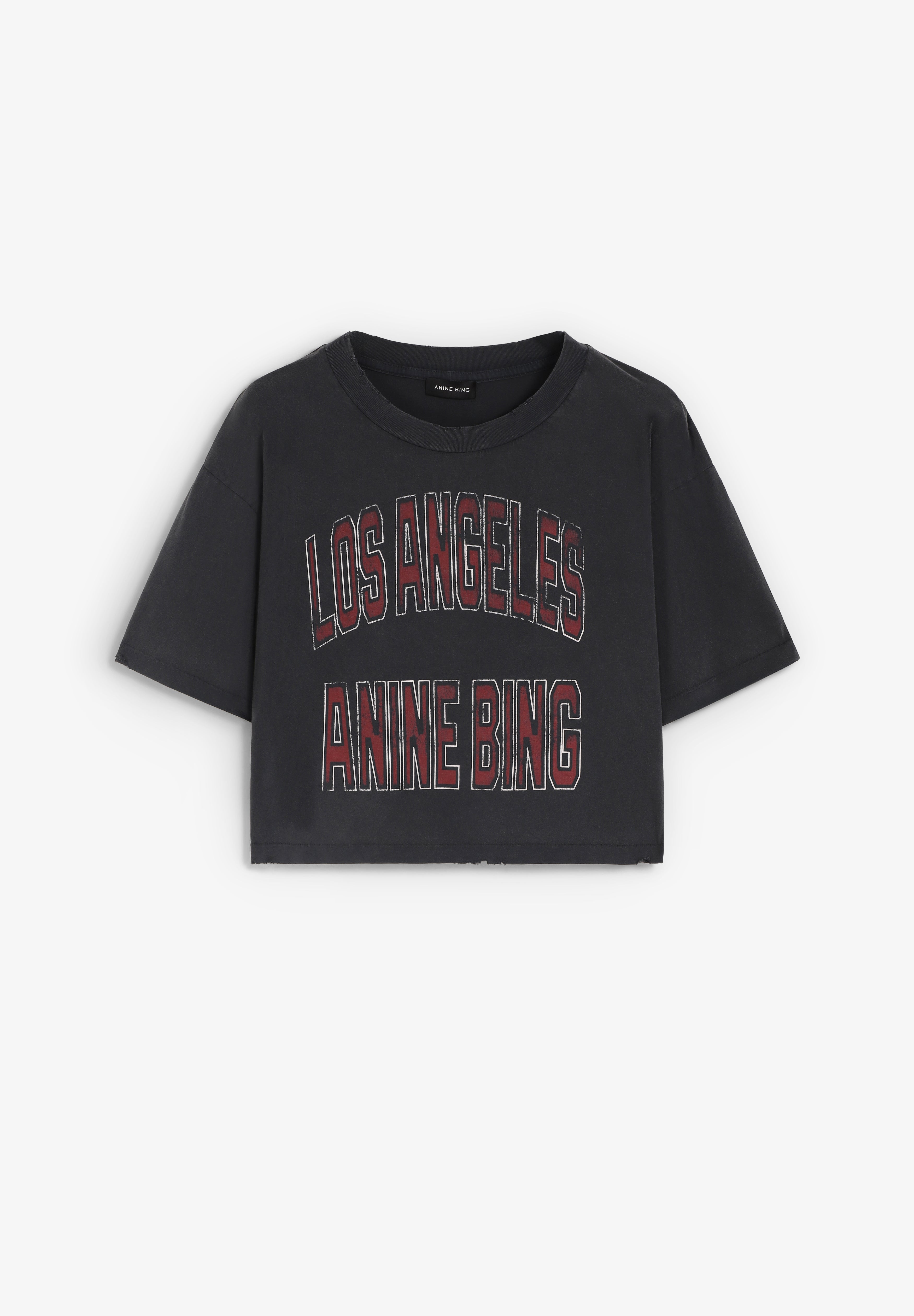 ANINE BING | T-SHIRT CROPPED JOHNNY