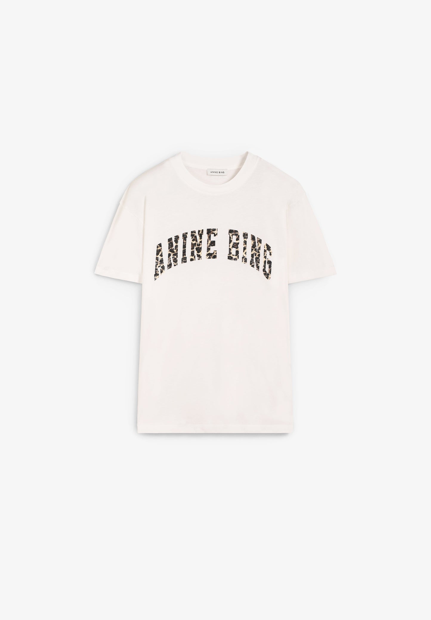 ANINE BING | T-SHIRT WALKER LEOPARD