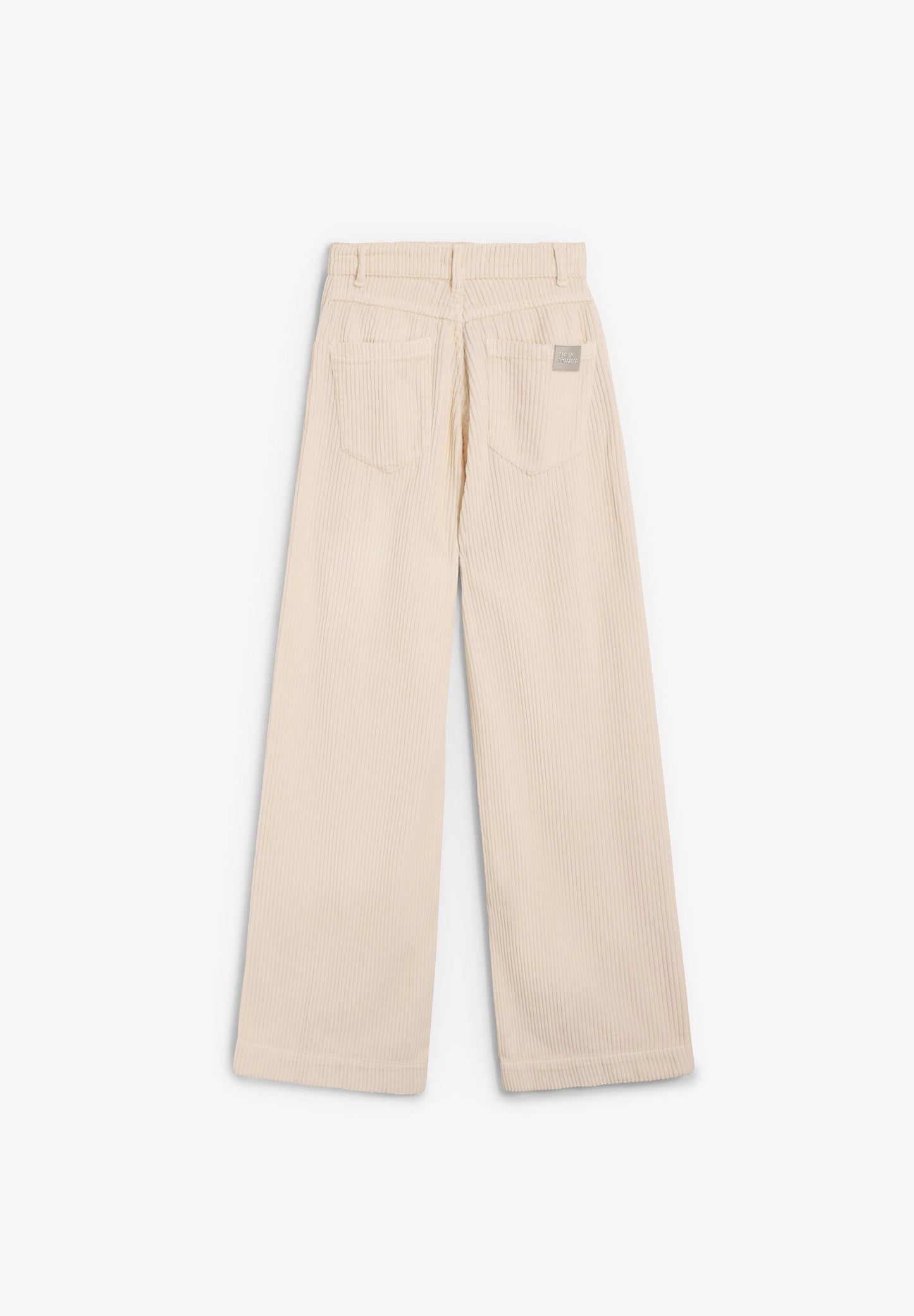 SEASONS BY MACABLA | CALÇAS A DIREITO BOMBAZINA EM CRU