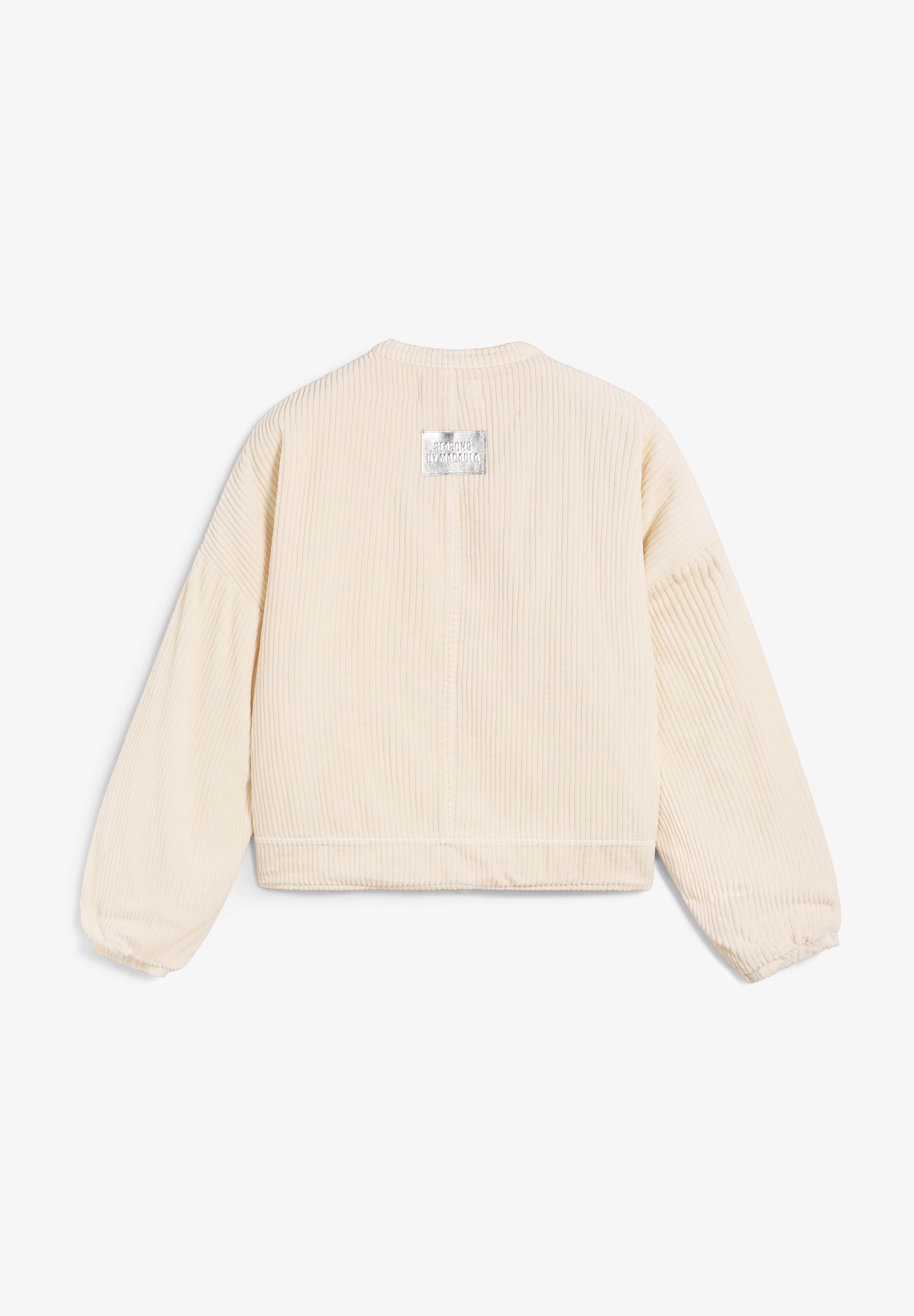 SEASONS BY MACABLA | CARDIGAN BOMBER BOMBAZINA EM CRU