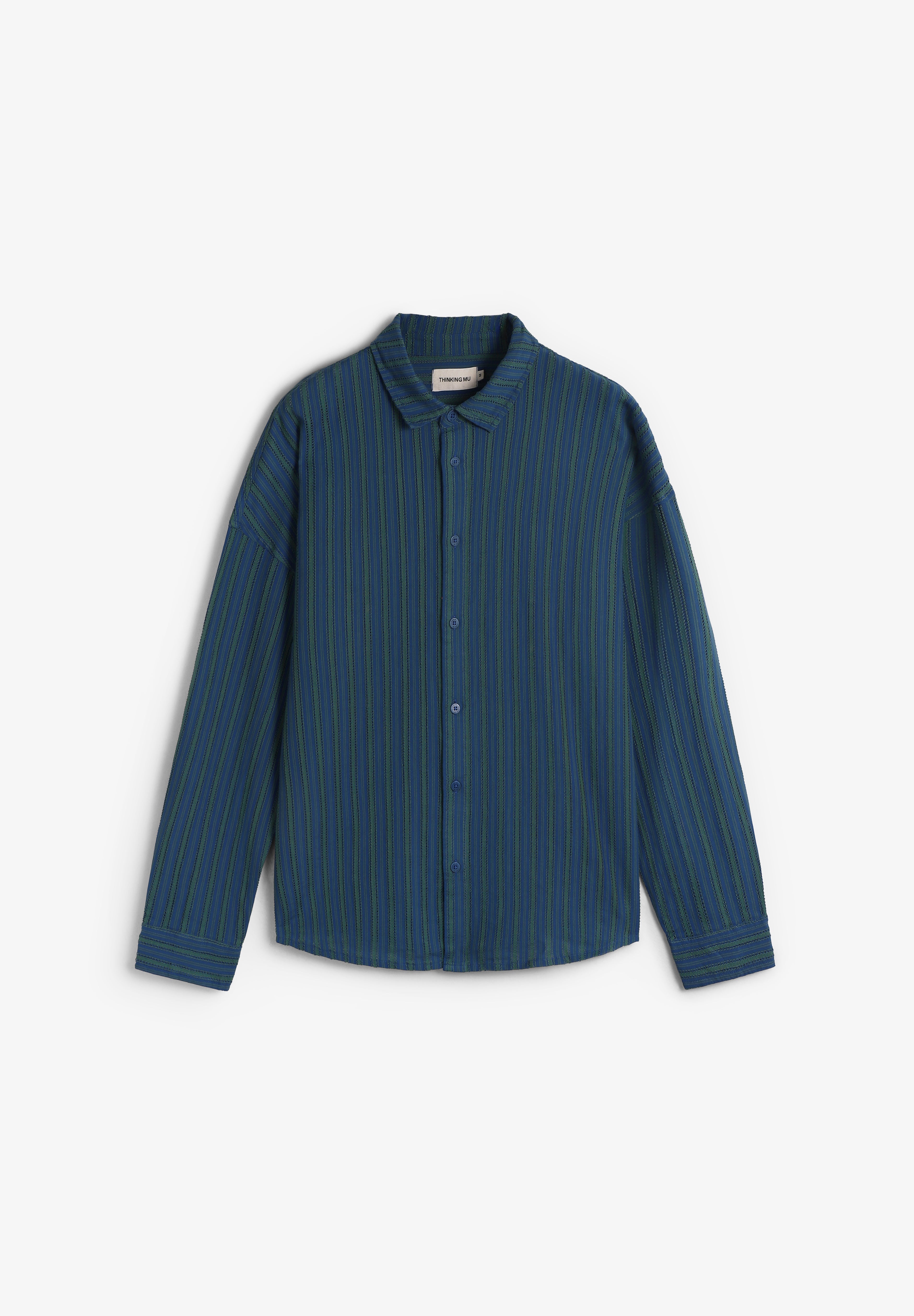 THINKING MU | CAMISA WINDSOR STRIPES HARU