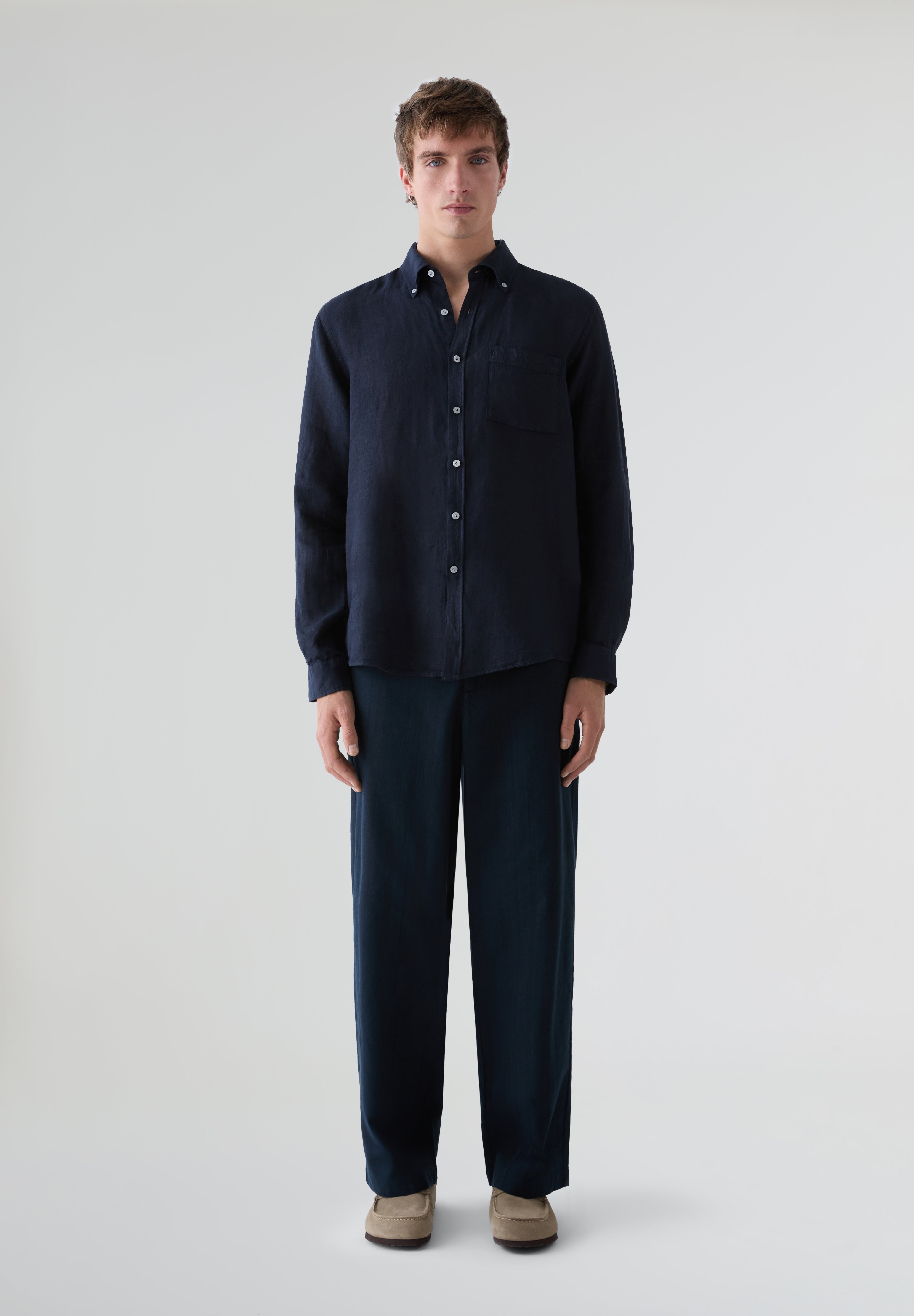 THINKING MU | PANTALONES DAPPLED STRIPES MARC
