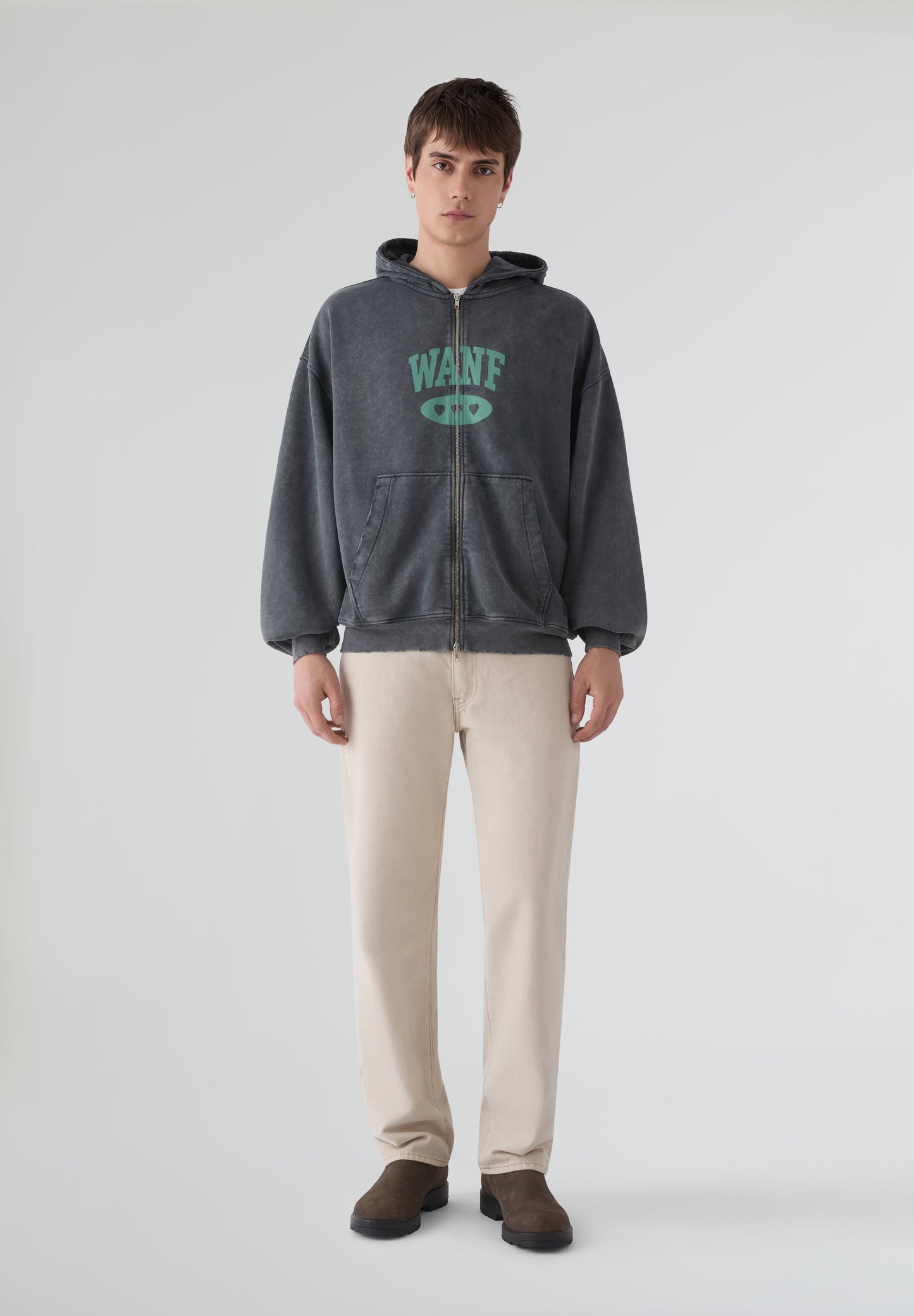 WE ARE NOT FRIENDS | SWEATSHIRT SCHOOL BOXY