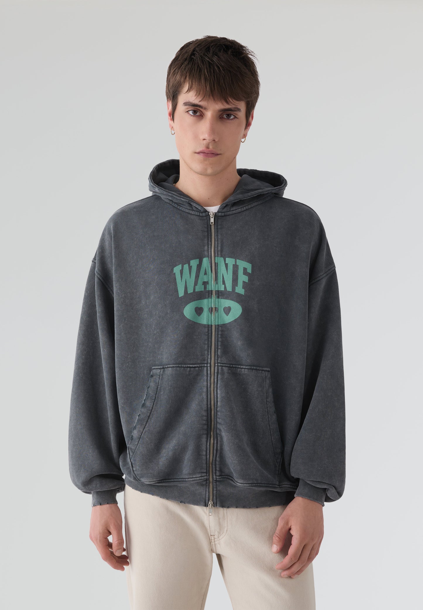 WE ARE NOT FRIENDS | SWEATSHIRT SCHOOL BOXY