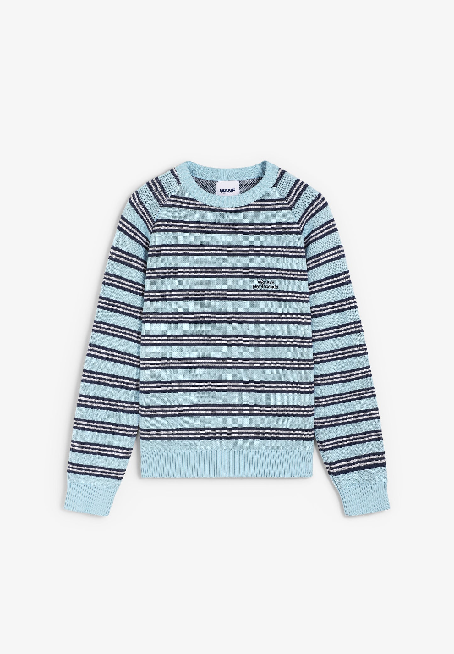 WE ARE NOT FRIENDS | SWEATSHIRT STRIPER WANF