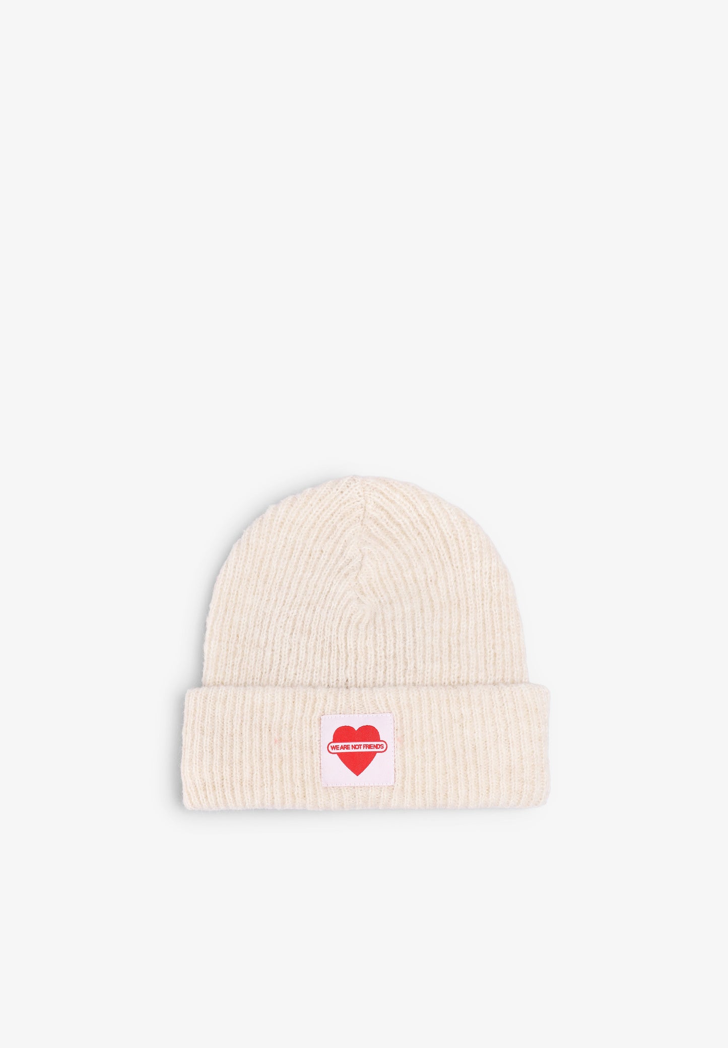 WE ARE NOT FRIENDS | GORRO UNION CREAM
