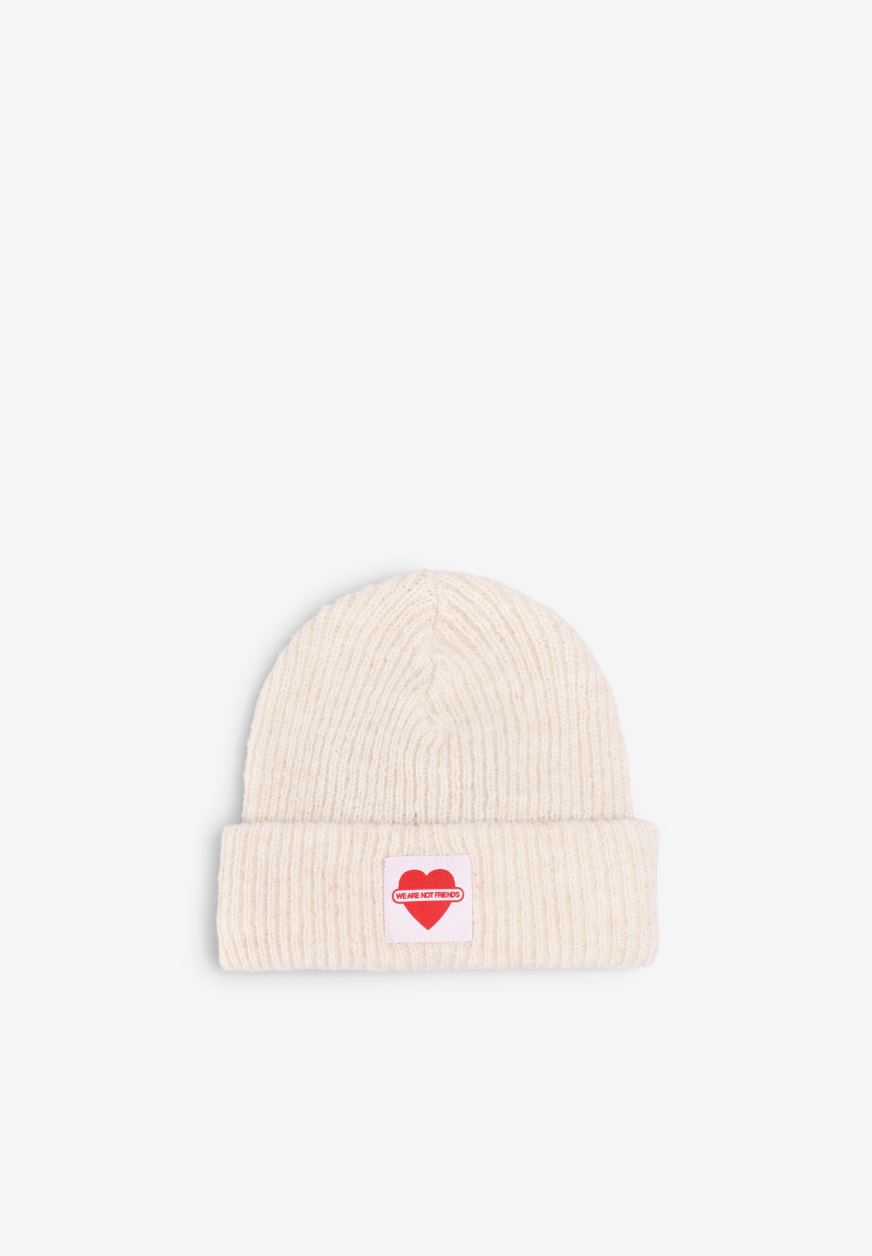 WE ARE NOT FRIENDS | GORRO UNION CREAM