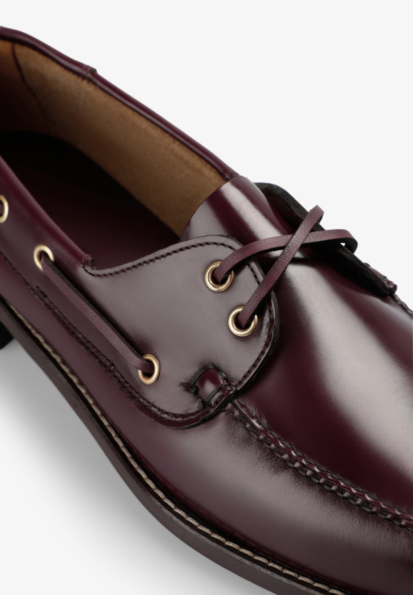 SAPATOS NÁUTICO DE PELE