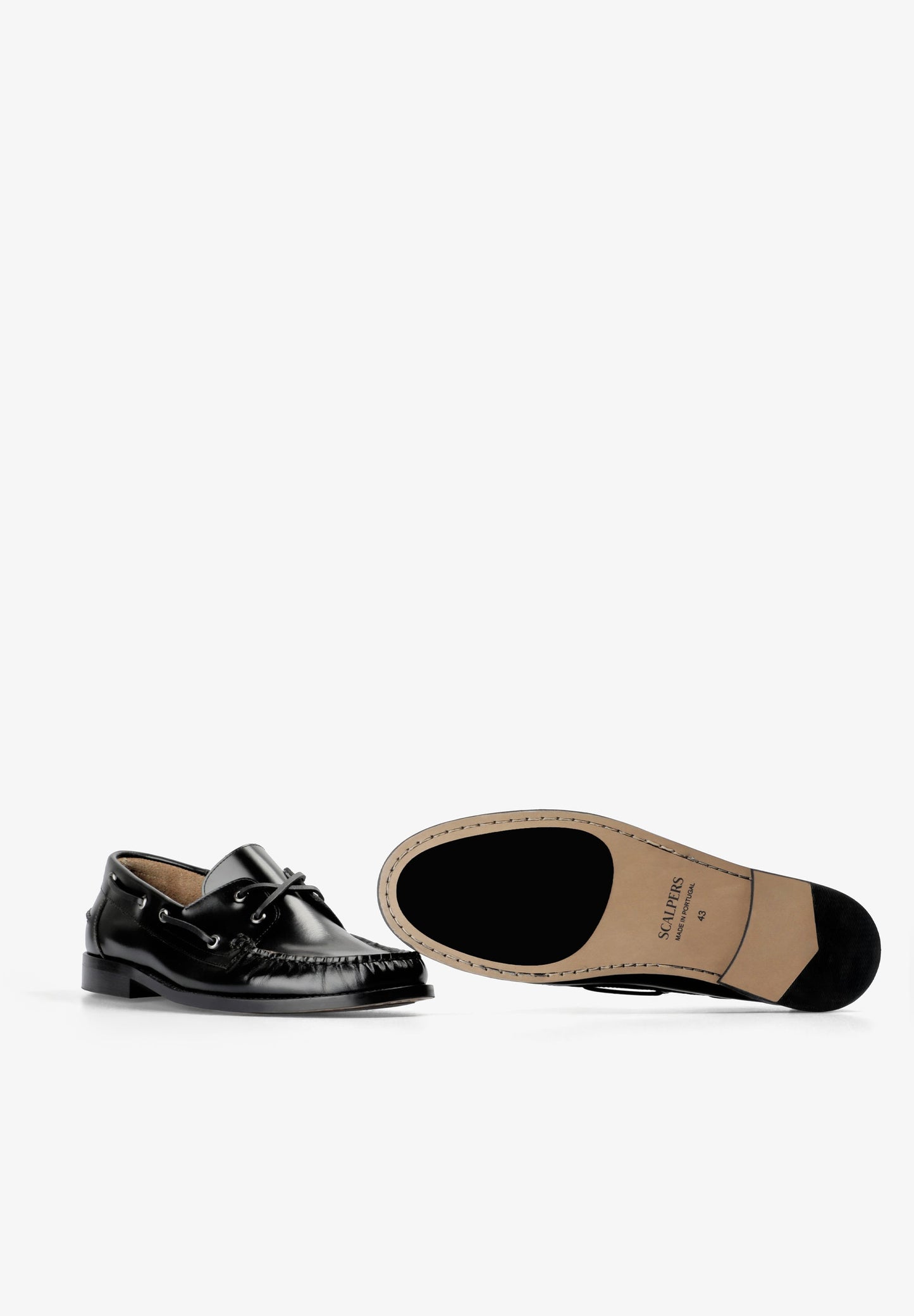 SAPATOS NÁUTICO DE PELE