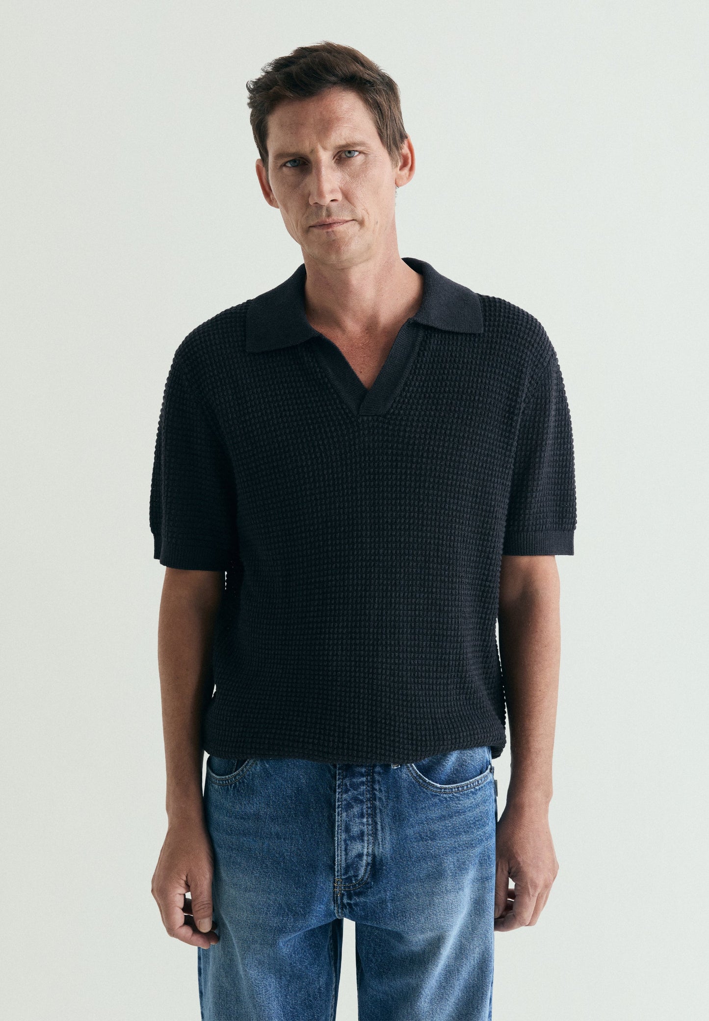 CAMISA POLO CROCHÉ