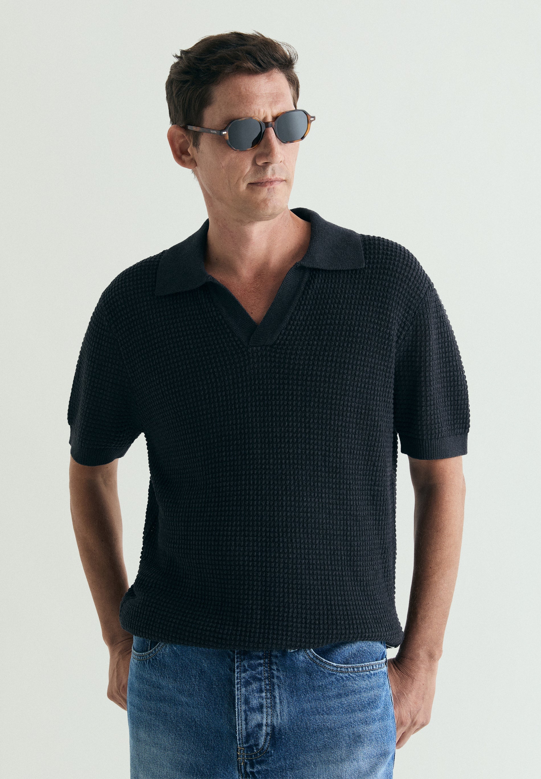 CAMISA POLO CROCHÉ