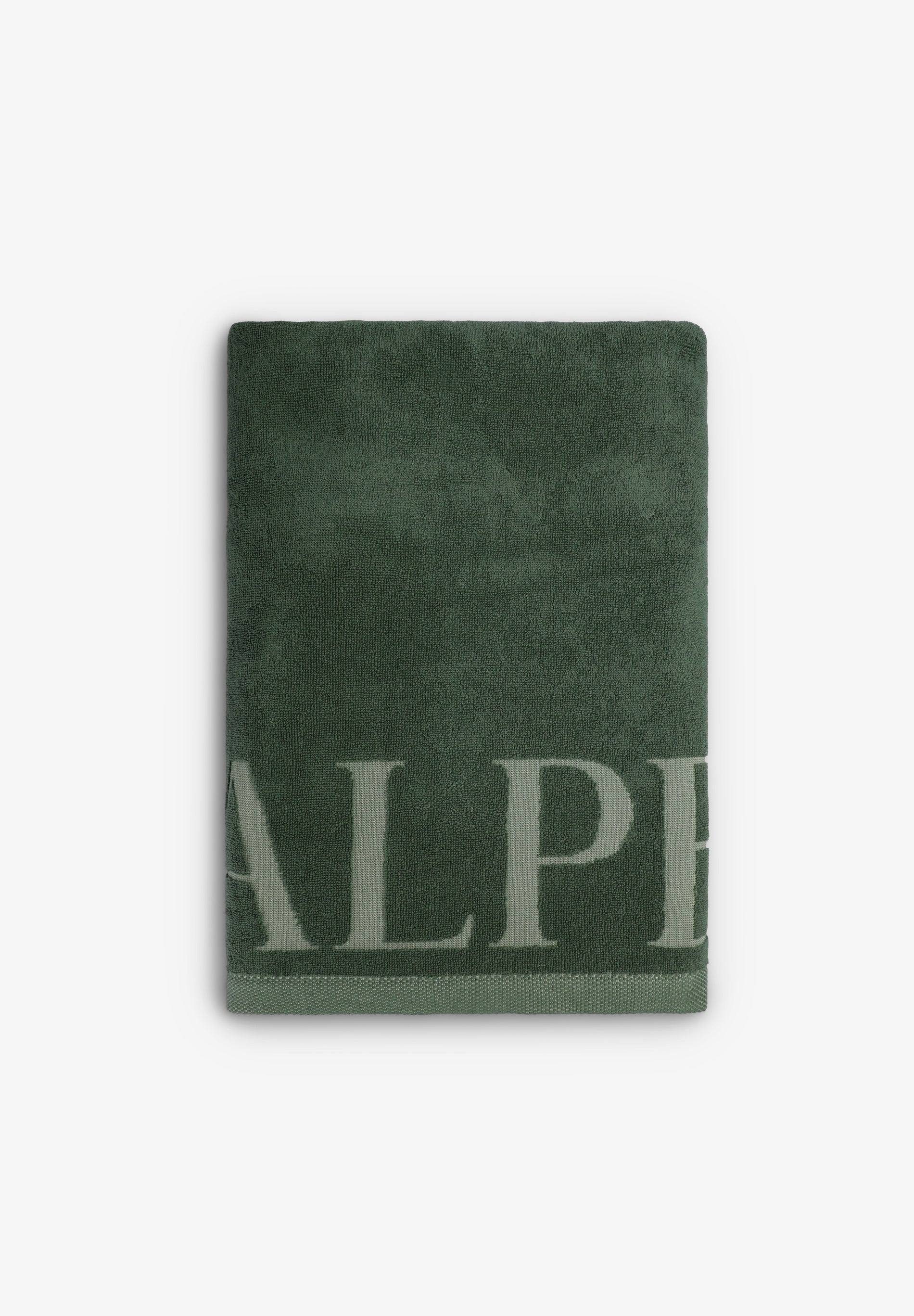 TOALHA COM LOGÓTIPO BICOLOR