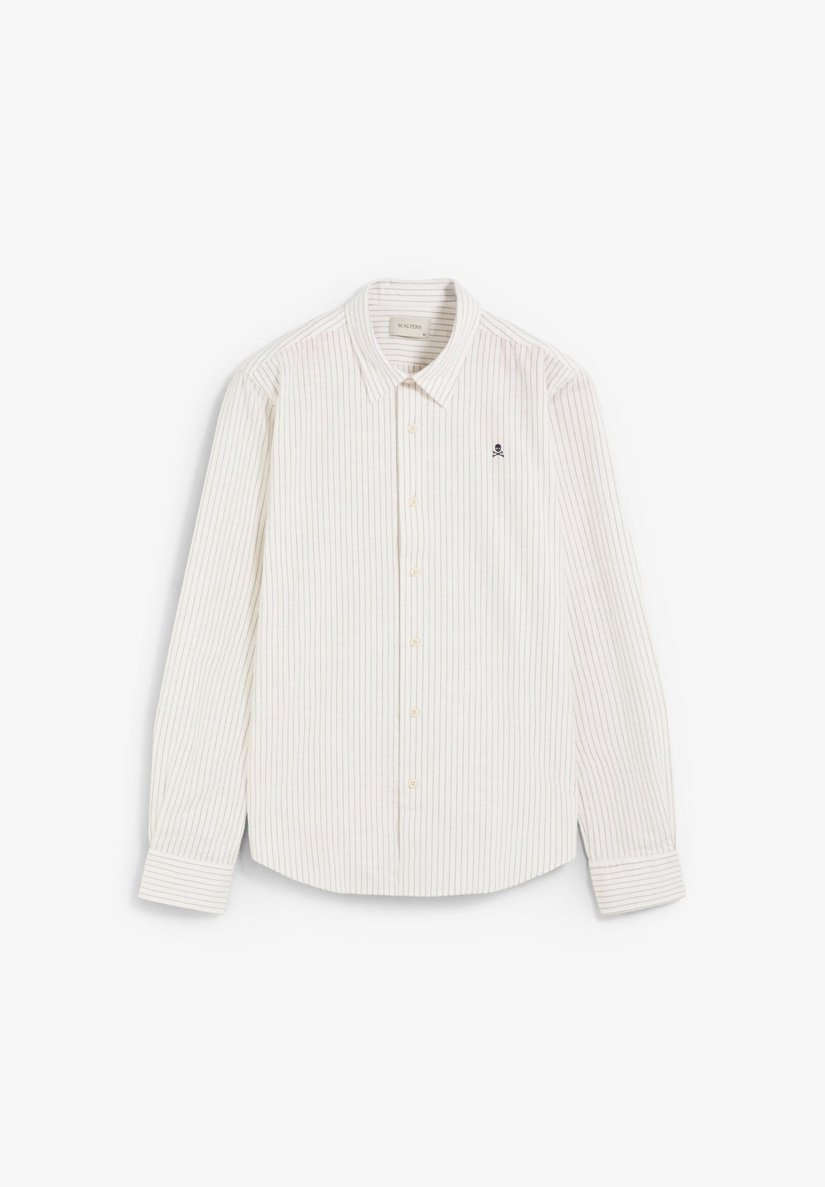 CAMISA ÀS RISCAS REGULAR FIT