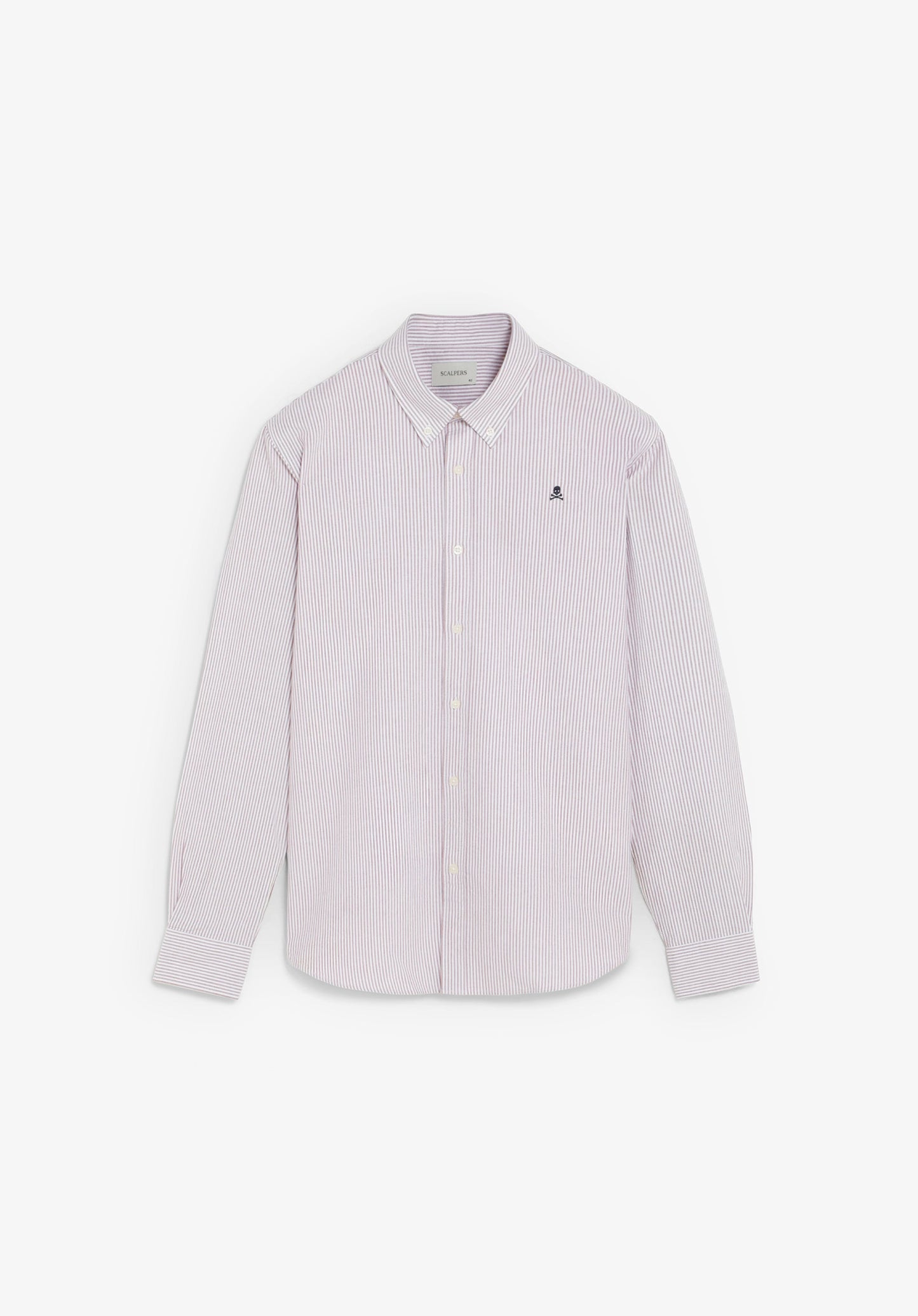 CAMISA OXFORD ÀS RISCAS