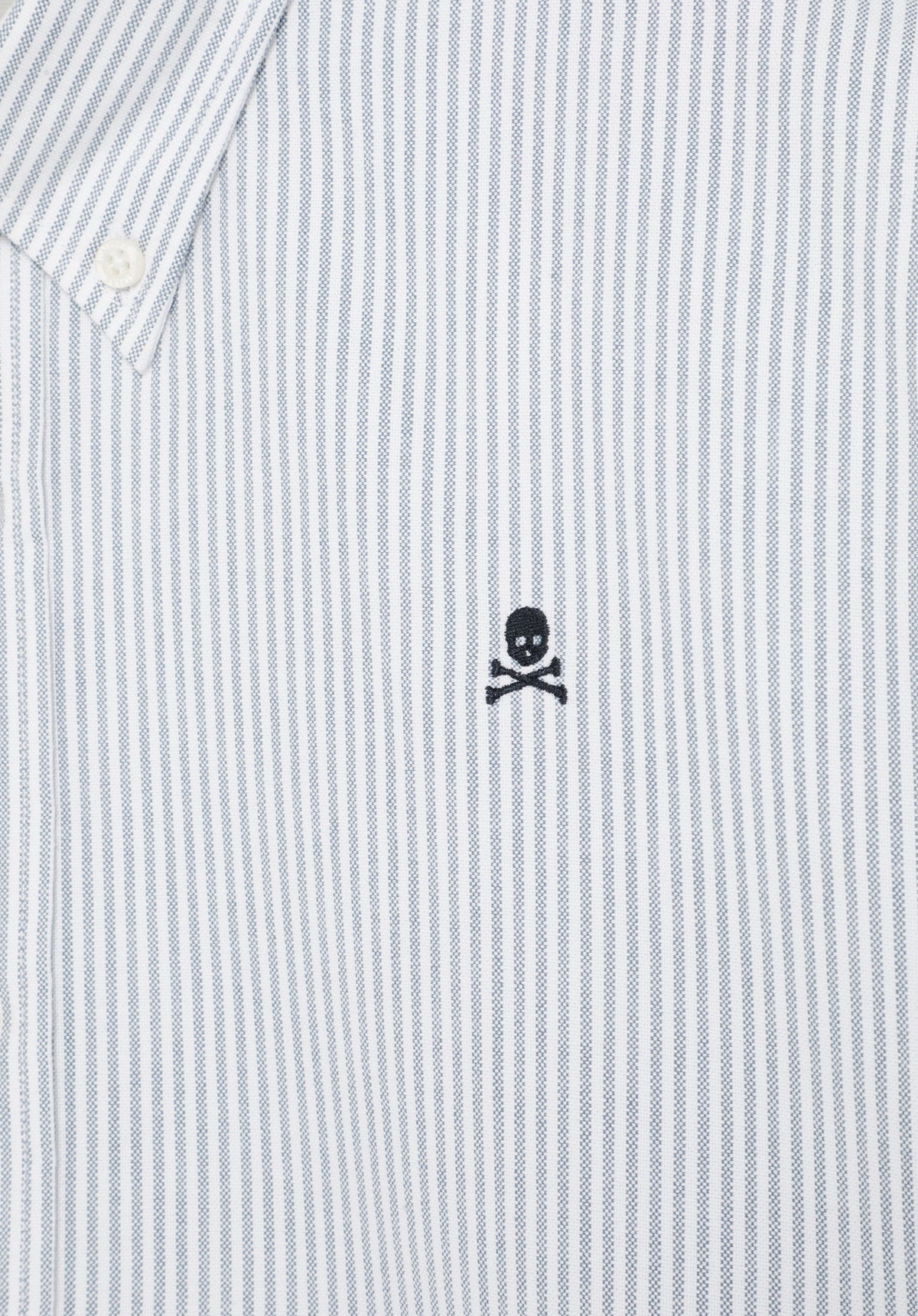 CAMISA OXFORD ÀS RISCAS
