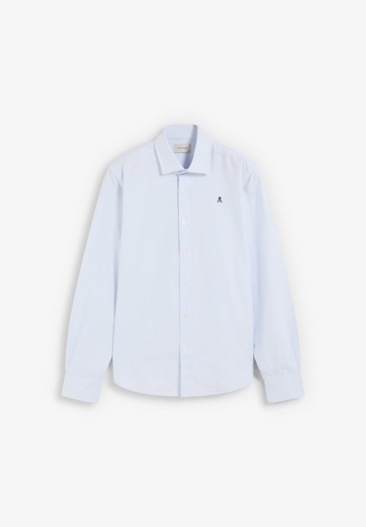 CAMISA OXFORD ÀS RISCAS