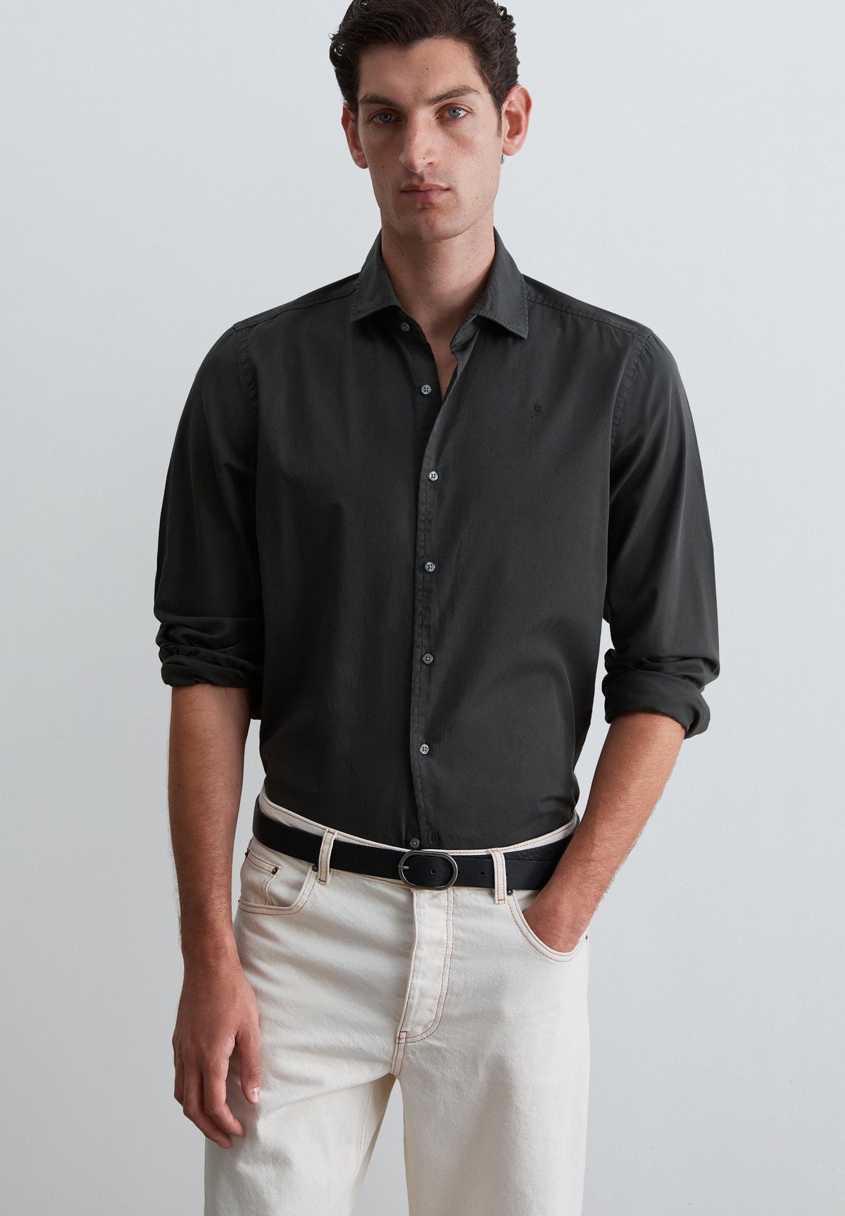 CAMISA COM SKULL NO TOM