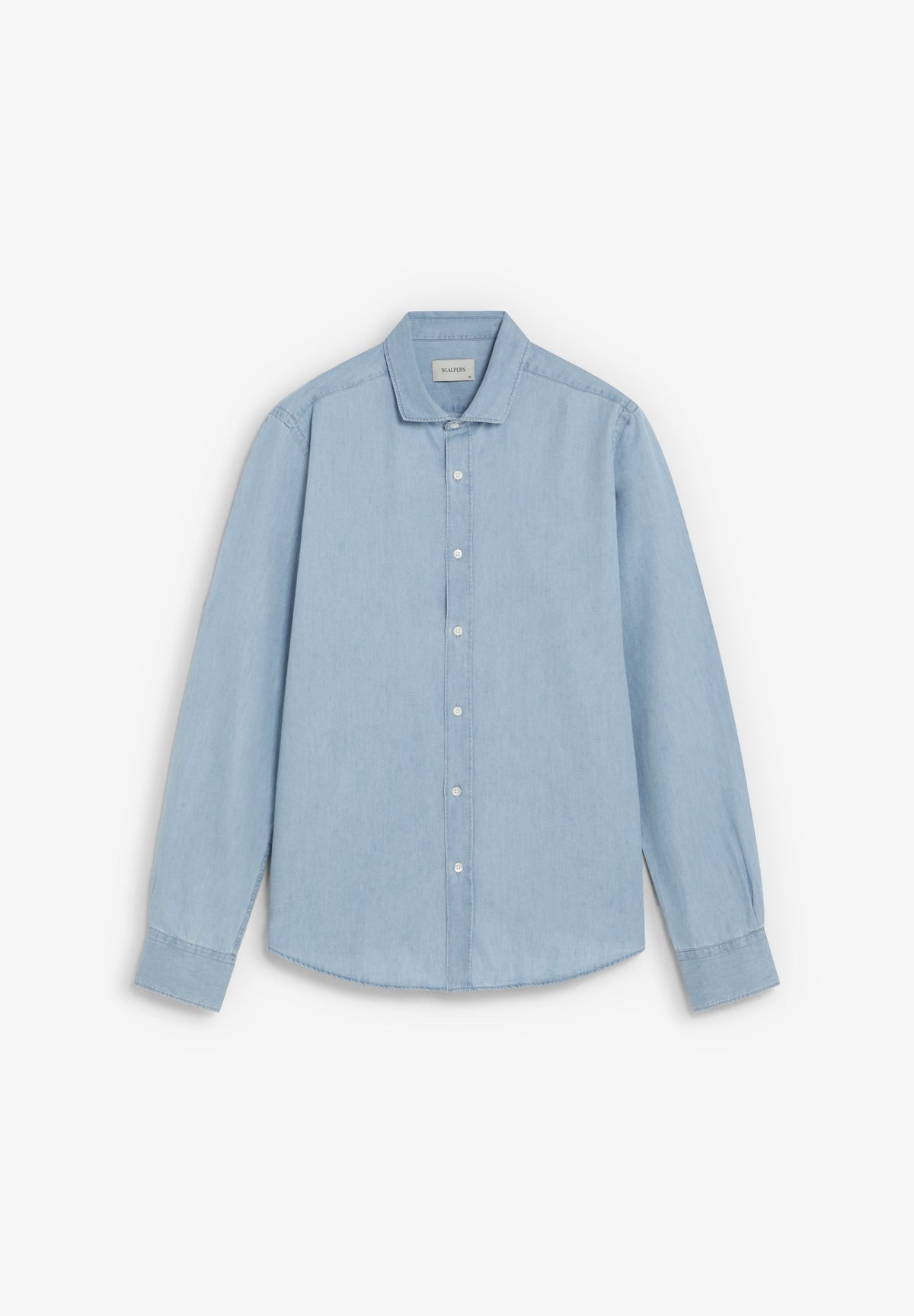 CAMISA DENIM DE TECIDO SINTÉTICO