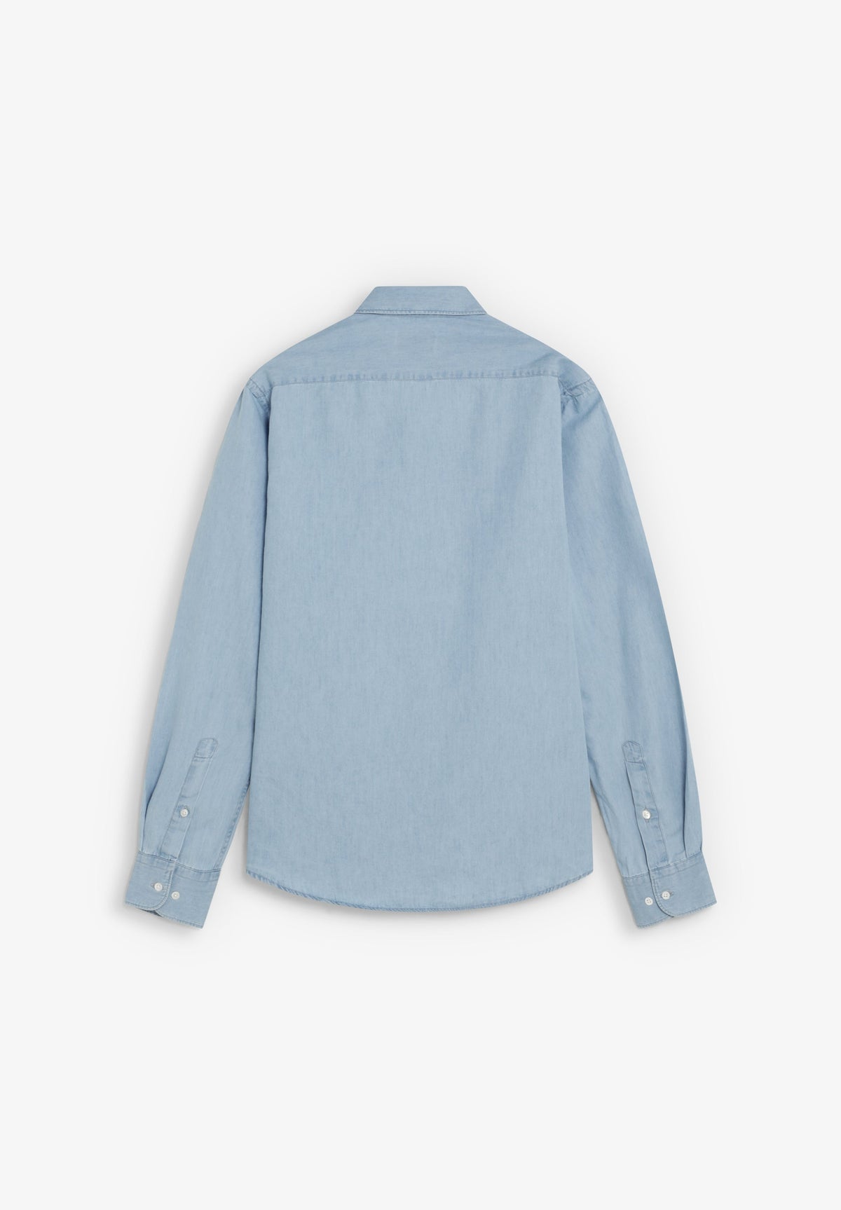 CAMISA DENIM DE TECIDO SINTÉTICO