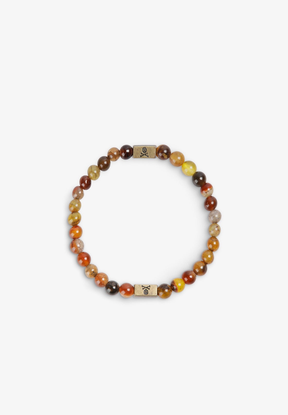 PULSEIRA DE CONTAS EM PEDRA NATURAL