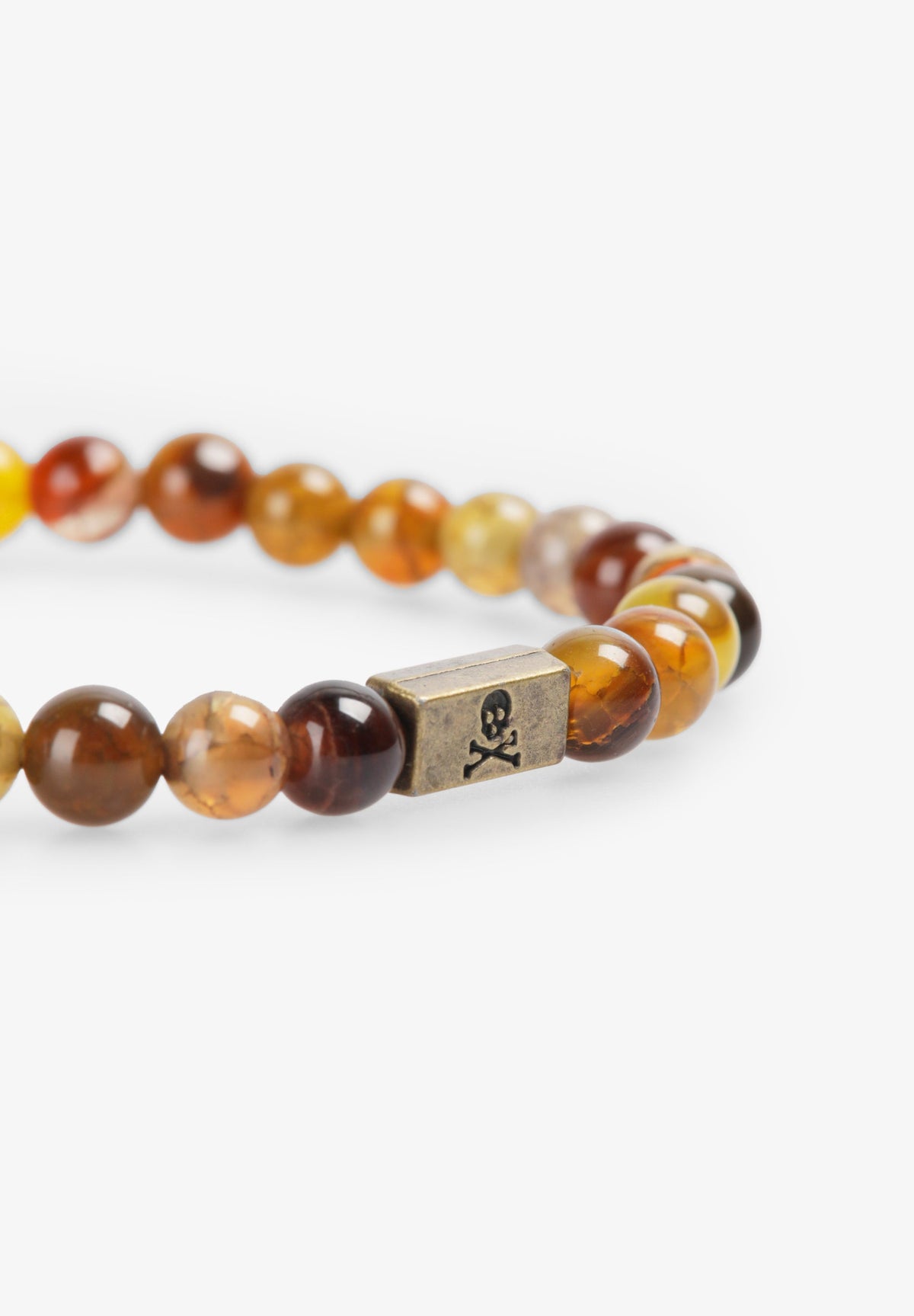 PULSEIRA DE CONTAS EM PEDRA NATURAL